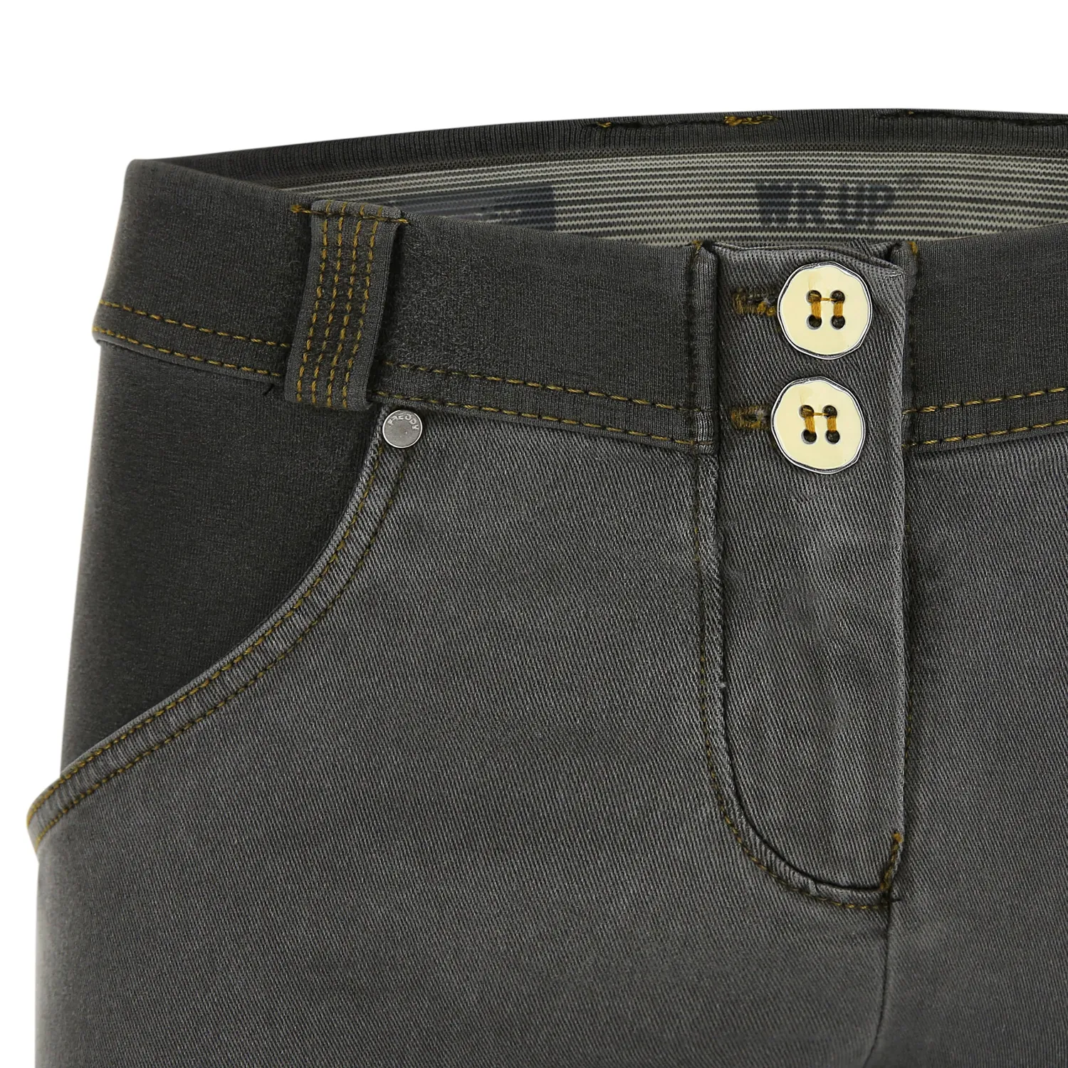 Freddy WR.UP Skinny Jeans Ripped-Look schwarz used