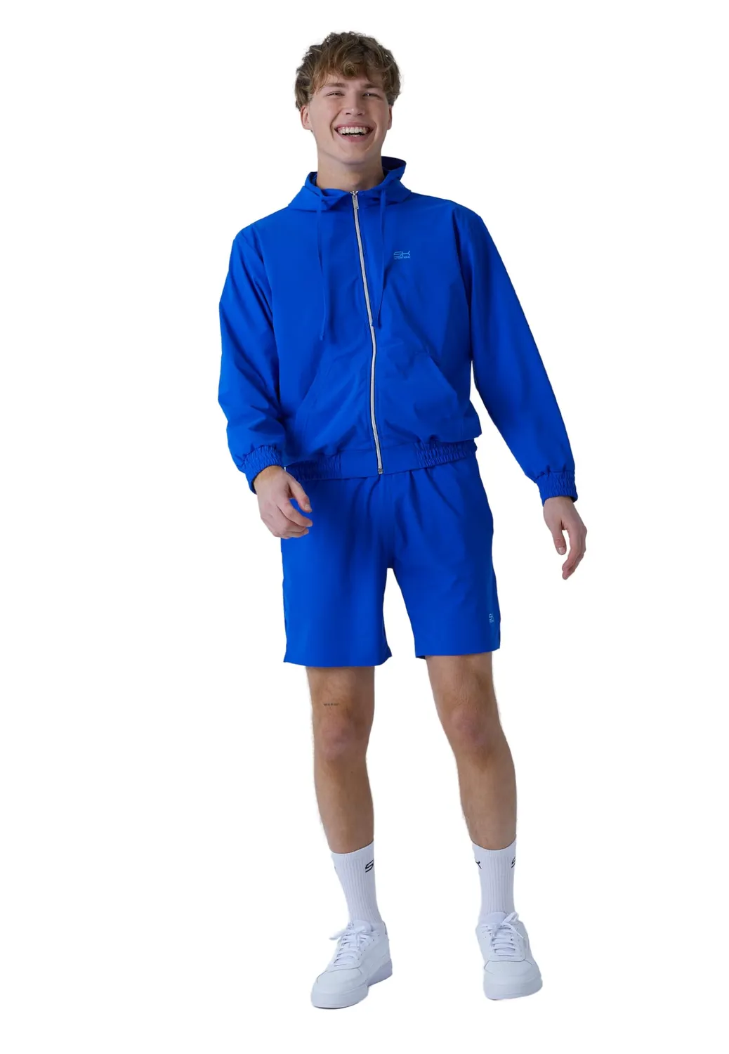 SPORTKIND Cross Trainingsjacke atmungsaktiv mit Kapuze