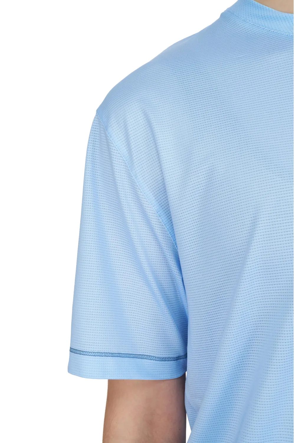 UNNA Wavy Tee W Laufshirt Serenity Blue schnelltrocknend