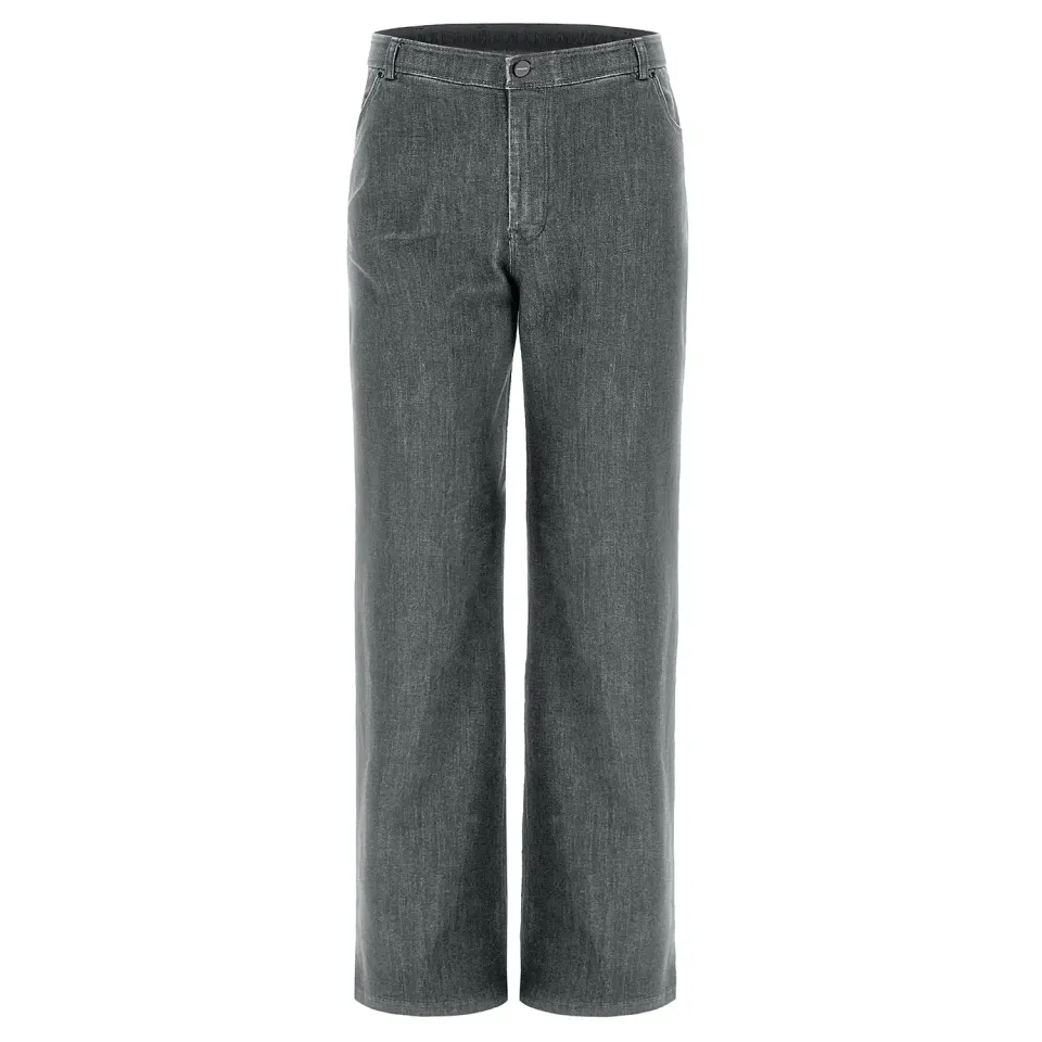 Freddy Black Wide Leg Jeans J7N Regular Waist dehnbar