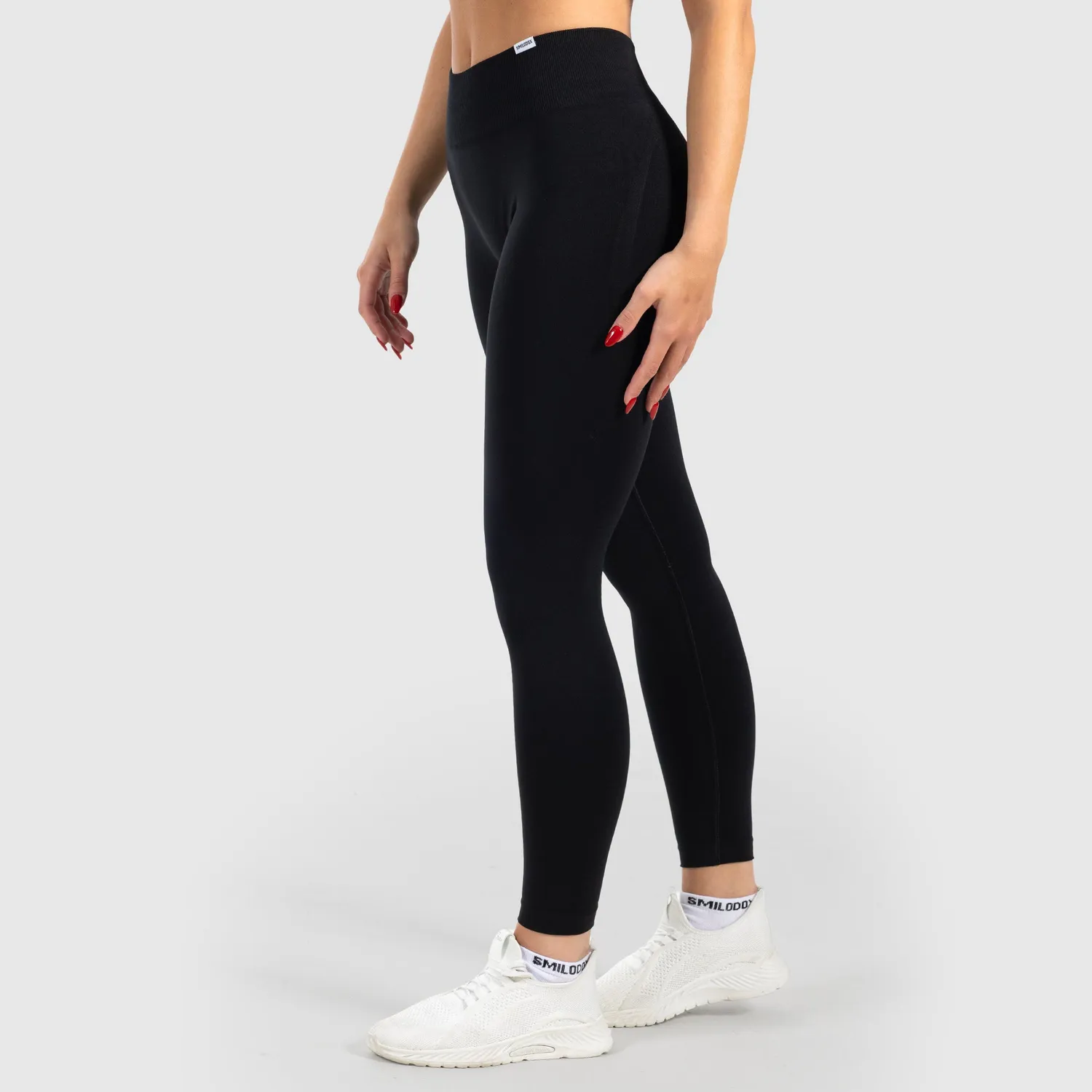 Smilodox Cetrina Scrunch Shayla Leggings Schwarz Push-up
