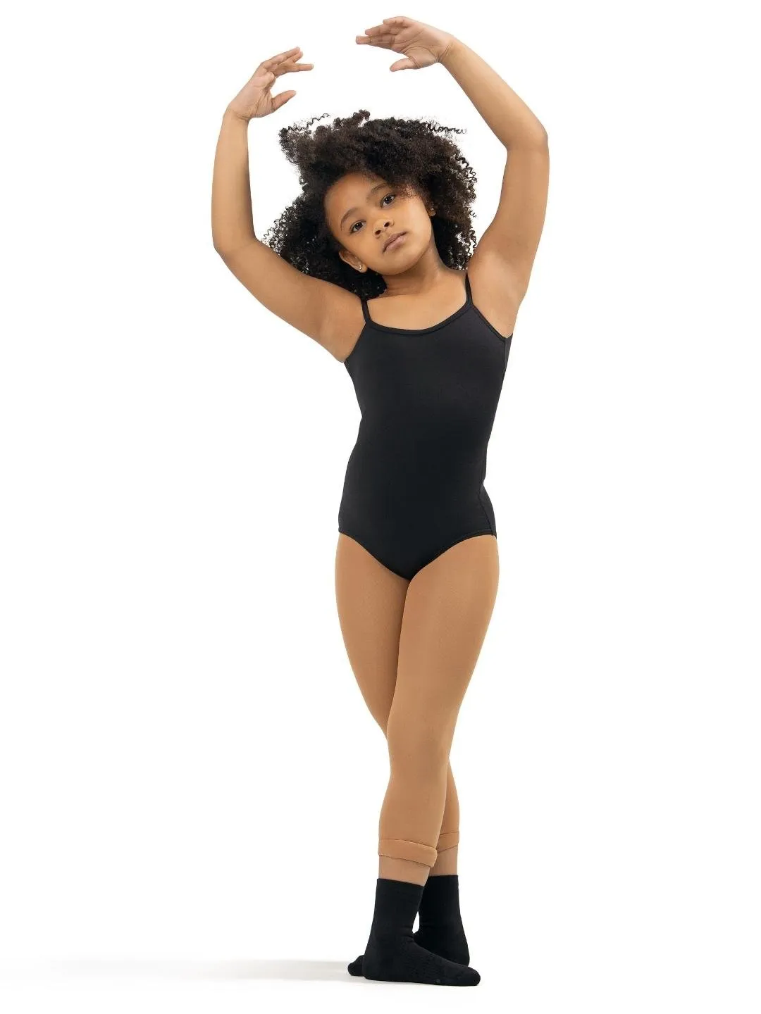 Capezio Studio SE1030CD Camisole Ballettanzug Mädchen Schwarz