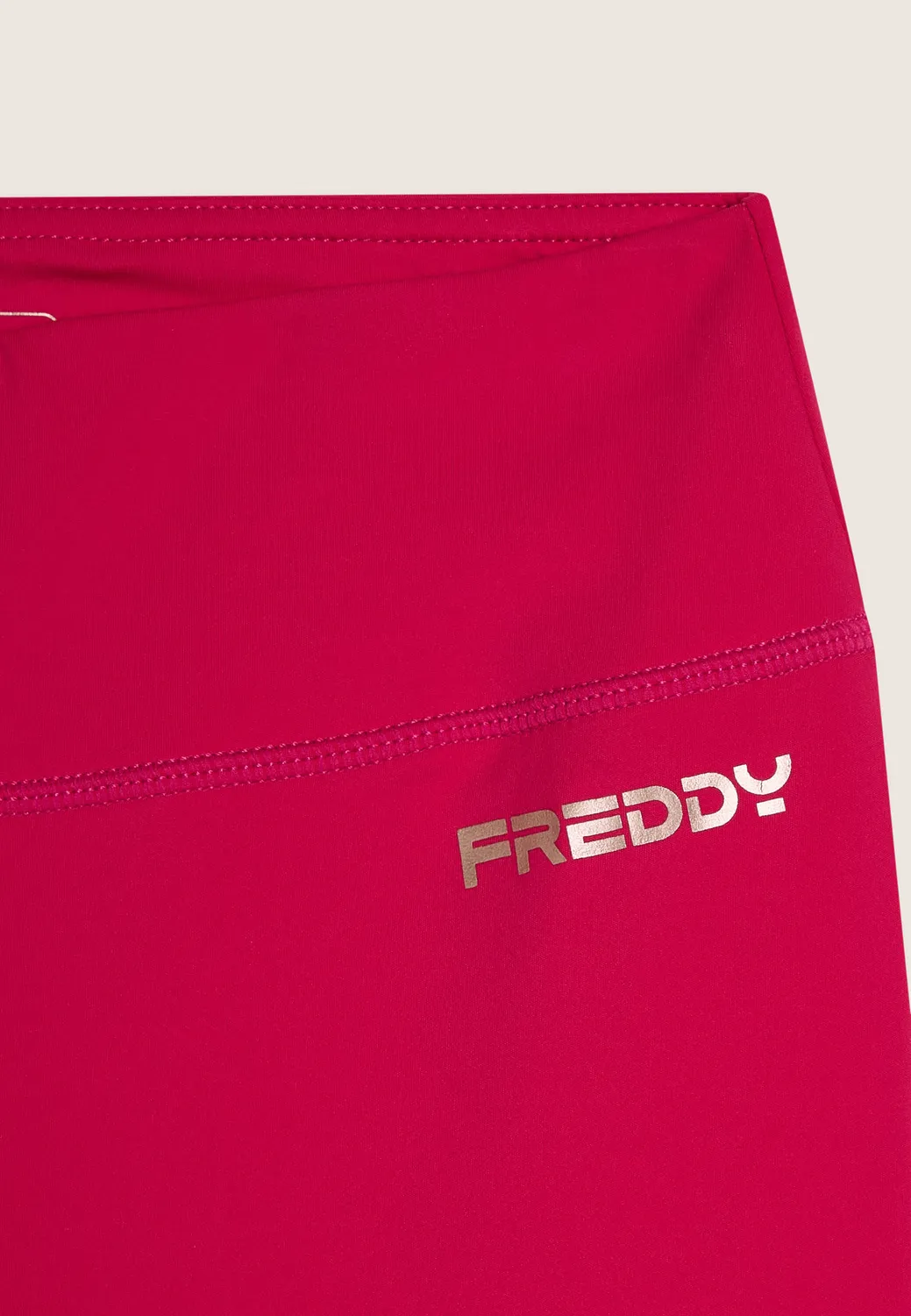 Freddy 7/8 Vita Alta Leggings Schwarz hoher Bund