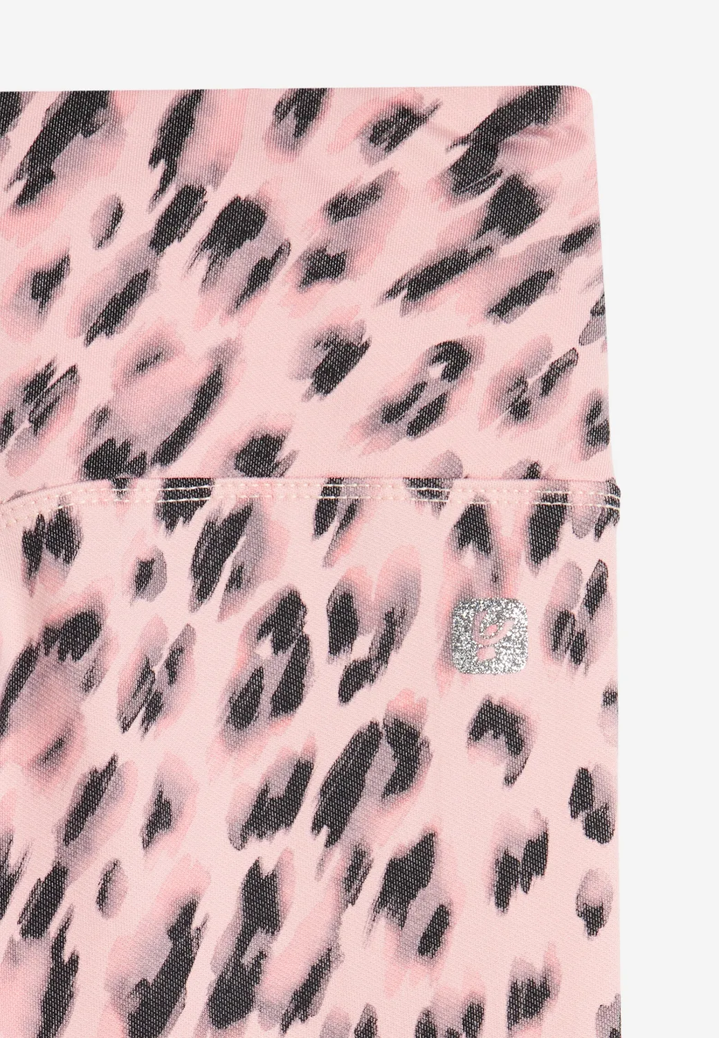 Freddy SuperFit 7/8 Leggings Leopard Rosa hoher Bund
