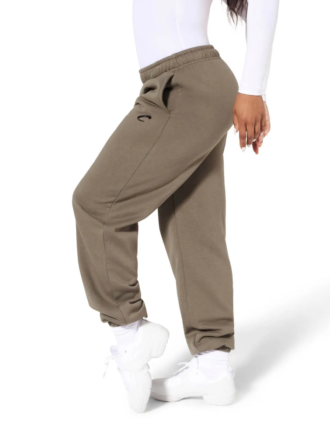 Capezio Varsity F6006U Jogginghose Oatmeal Baumwolle