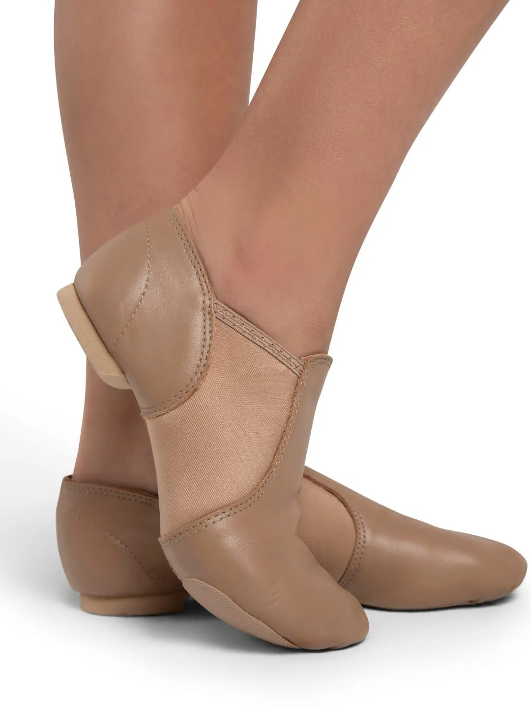 Capezio E-Series EJ2C Jazzschuh Kinder Slip-on Leder