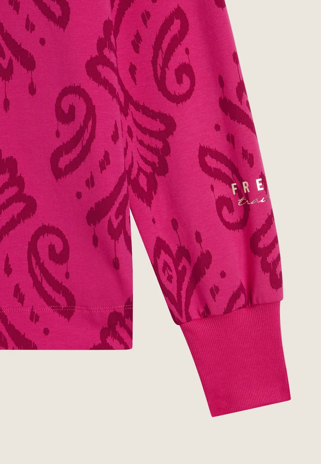 Freddy Floral Trainingsanzug Damen Ikat Purple Jersey