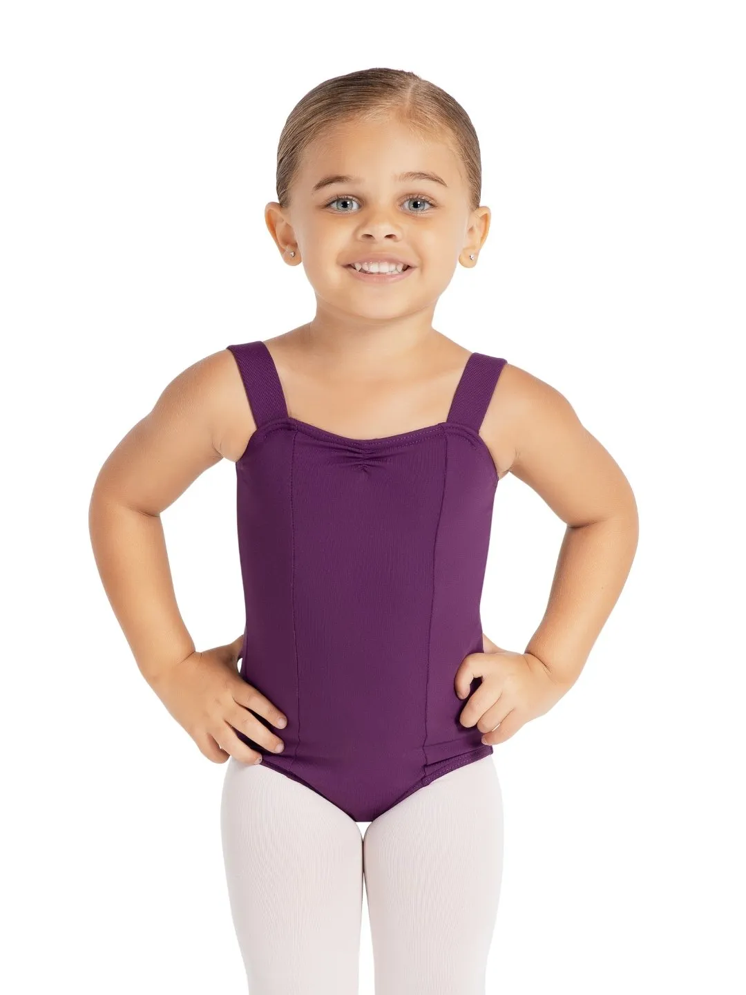 Capezio Studio Collection SE1012C Trikot Schwarz blickdicht