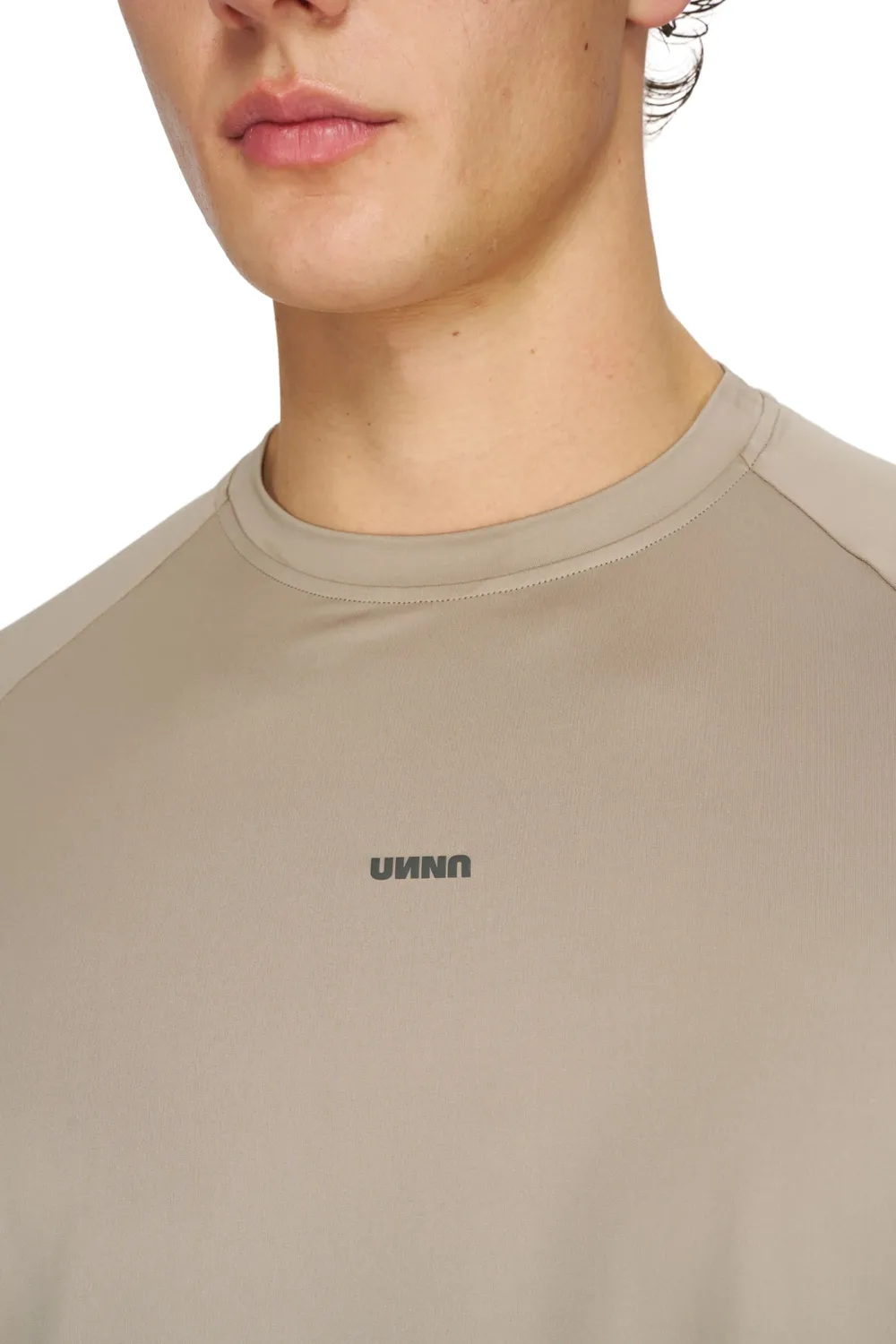UNNA Shiny Long Sleeve Longsleeve Herren Sand Leicht
