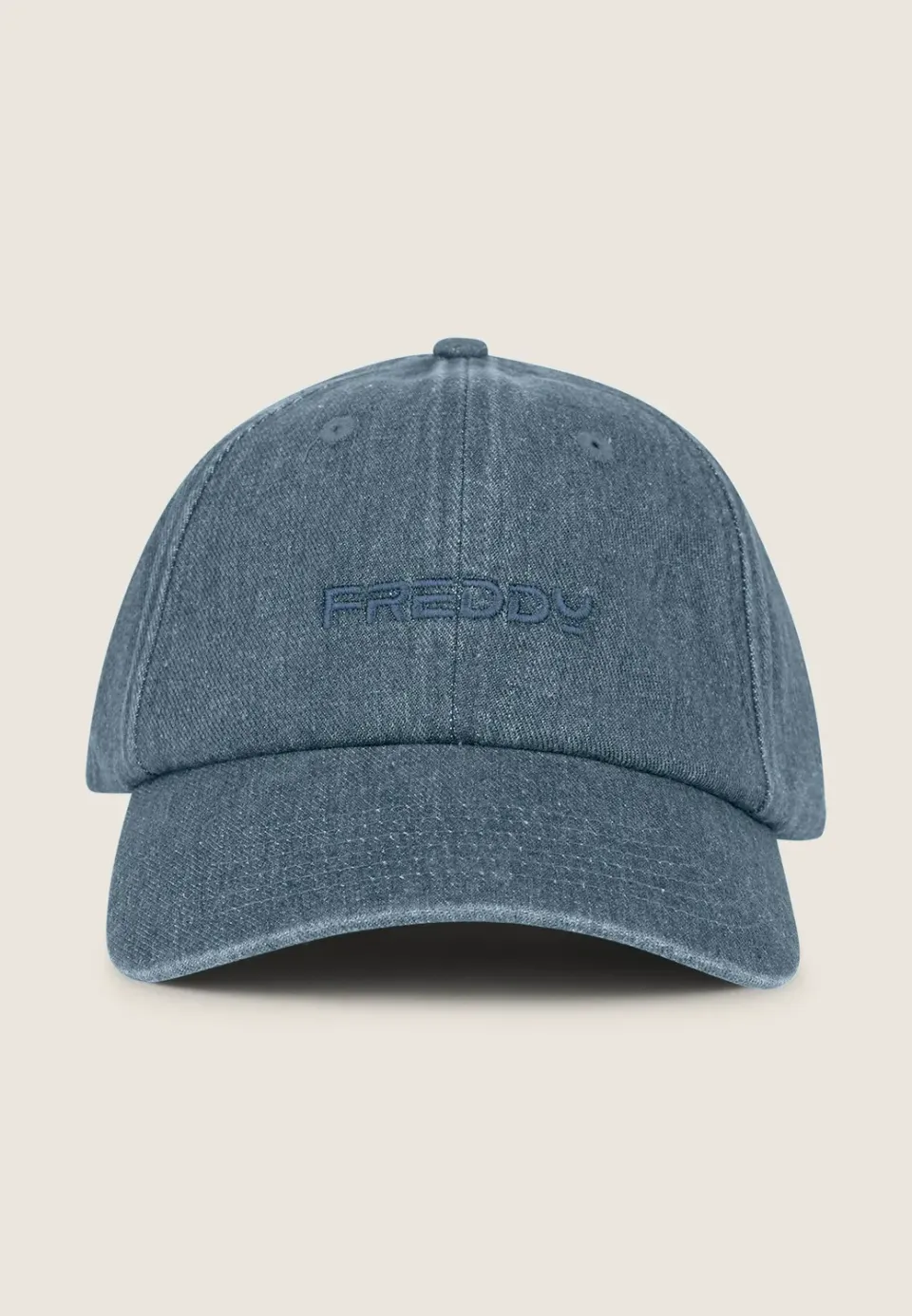Freddy Baseball Cap Denim Blau verstellbar
