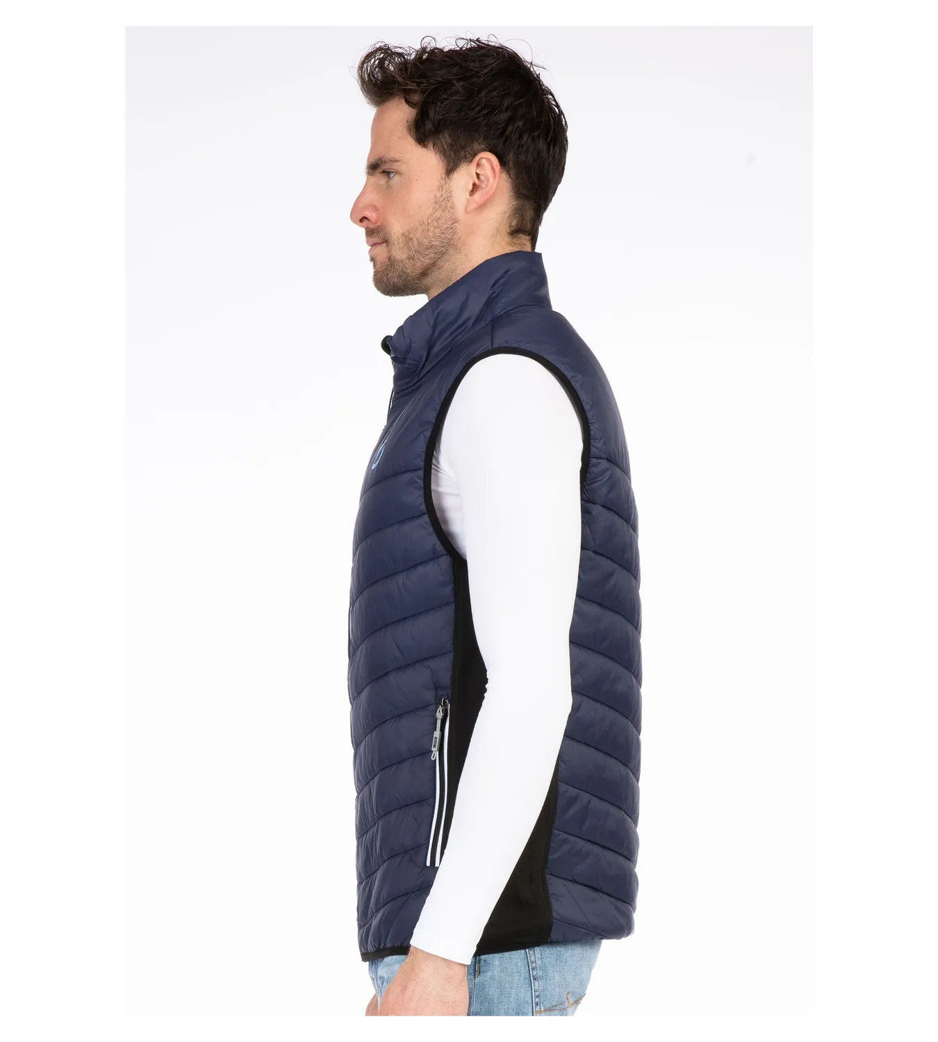 LPO Evan Hybrid-Steppweste Herren blau leicht