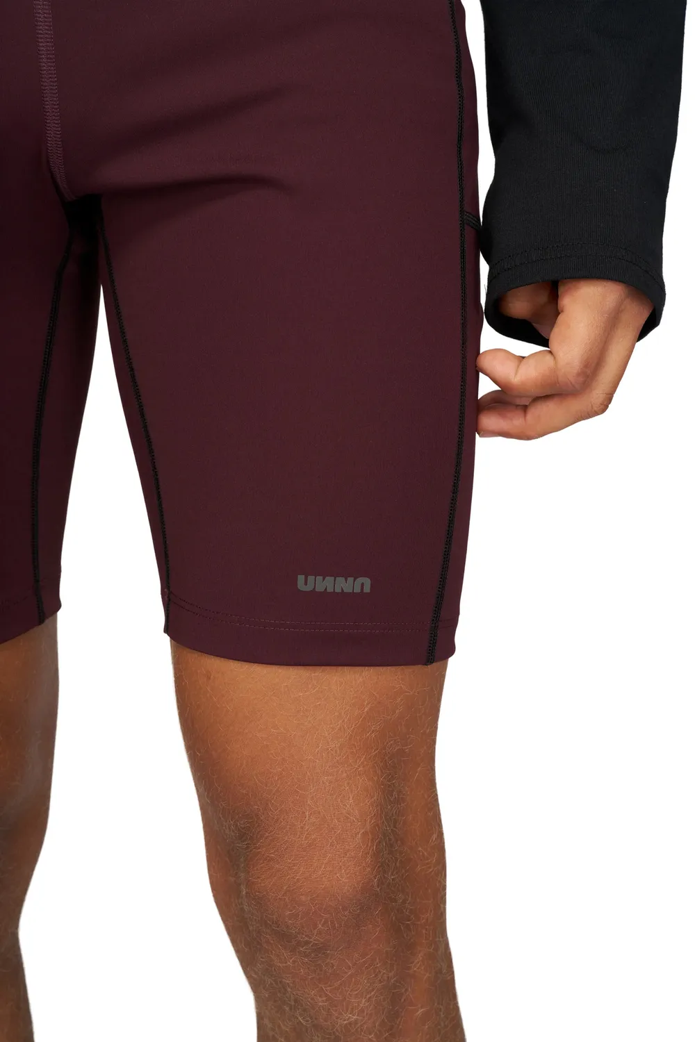 UNNA Boost Half Tights Herren Merlot Laufshorts