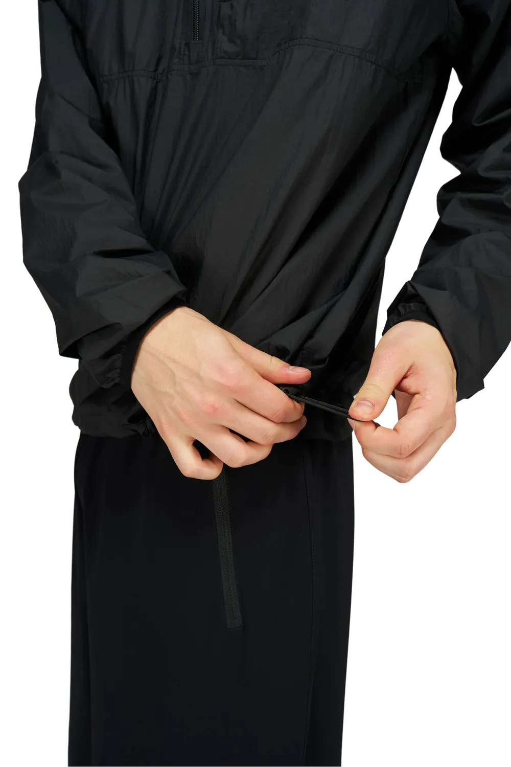 UNNA Smiles Windstopper Laufjacke Schwarz winddicht