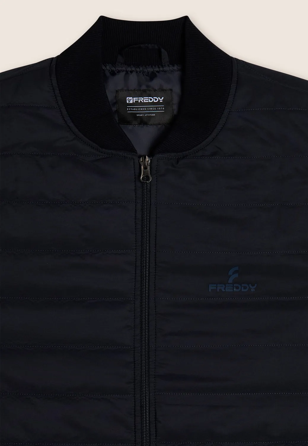 Freddy Steppweste Dress Blue ärmellos leicht