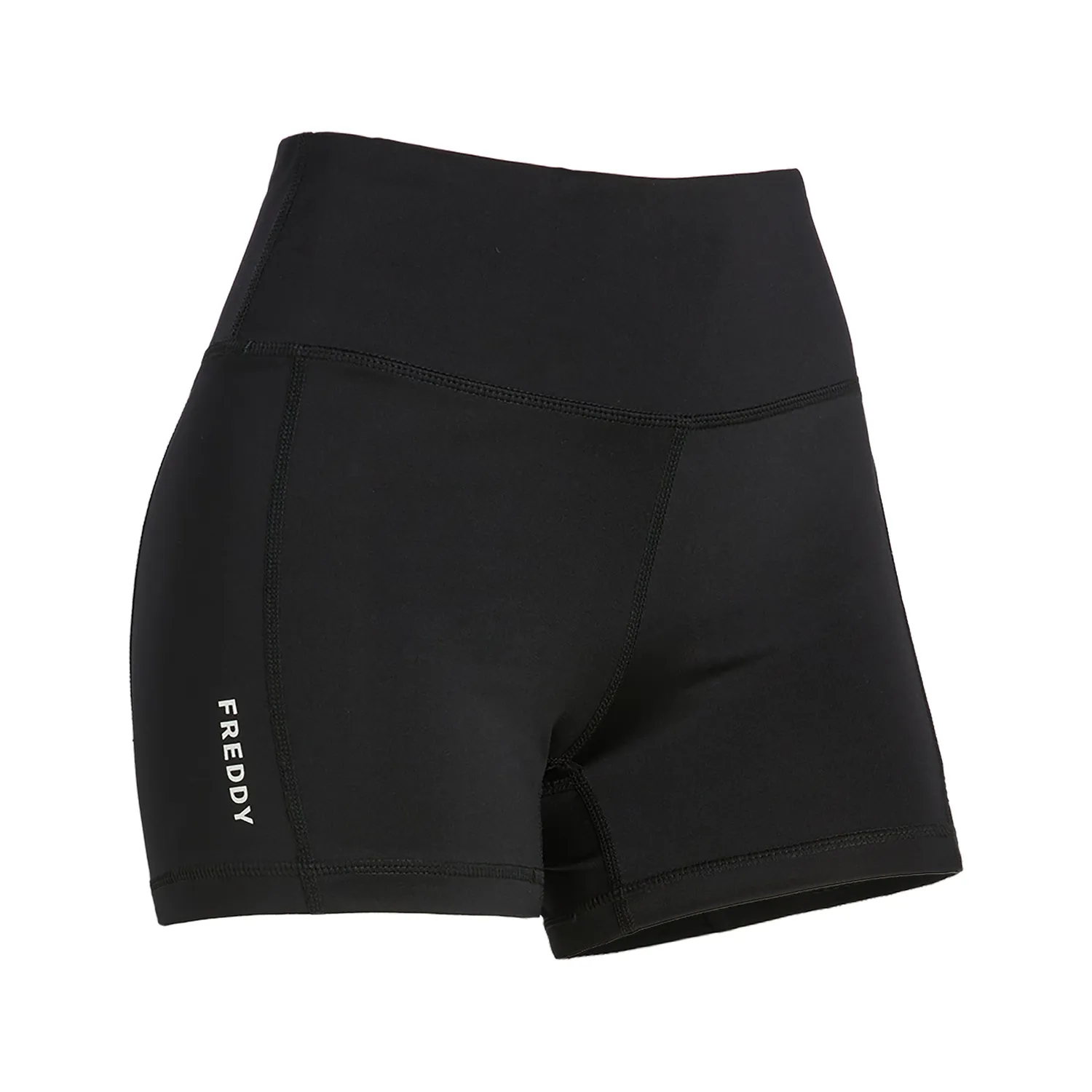 Freddy SuperFit Short Leggings Schwarz hoher Bund
