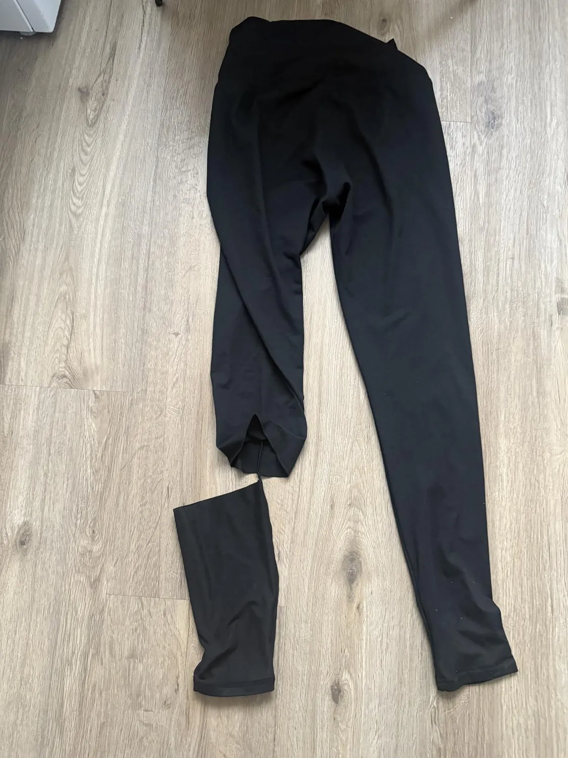 SINOPHANT Leggings High Waist Schwarz 3er blickdicht