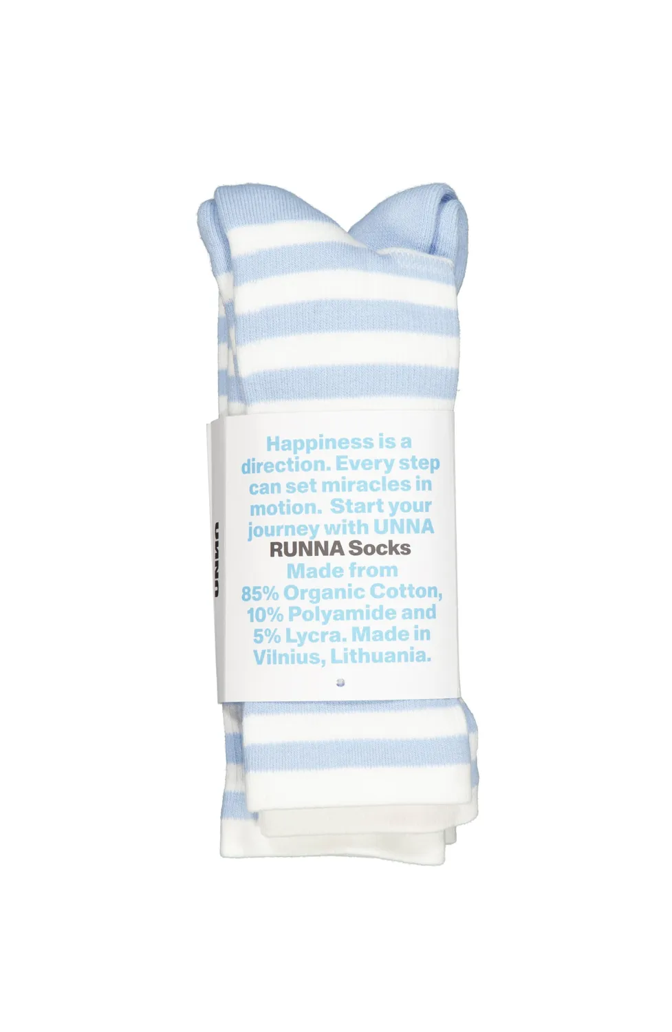 UNNA RUNNA Socks 2-pack Laufsocken Baby Blue Baumwolle