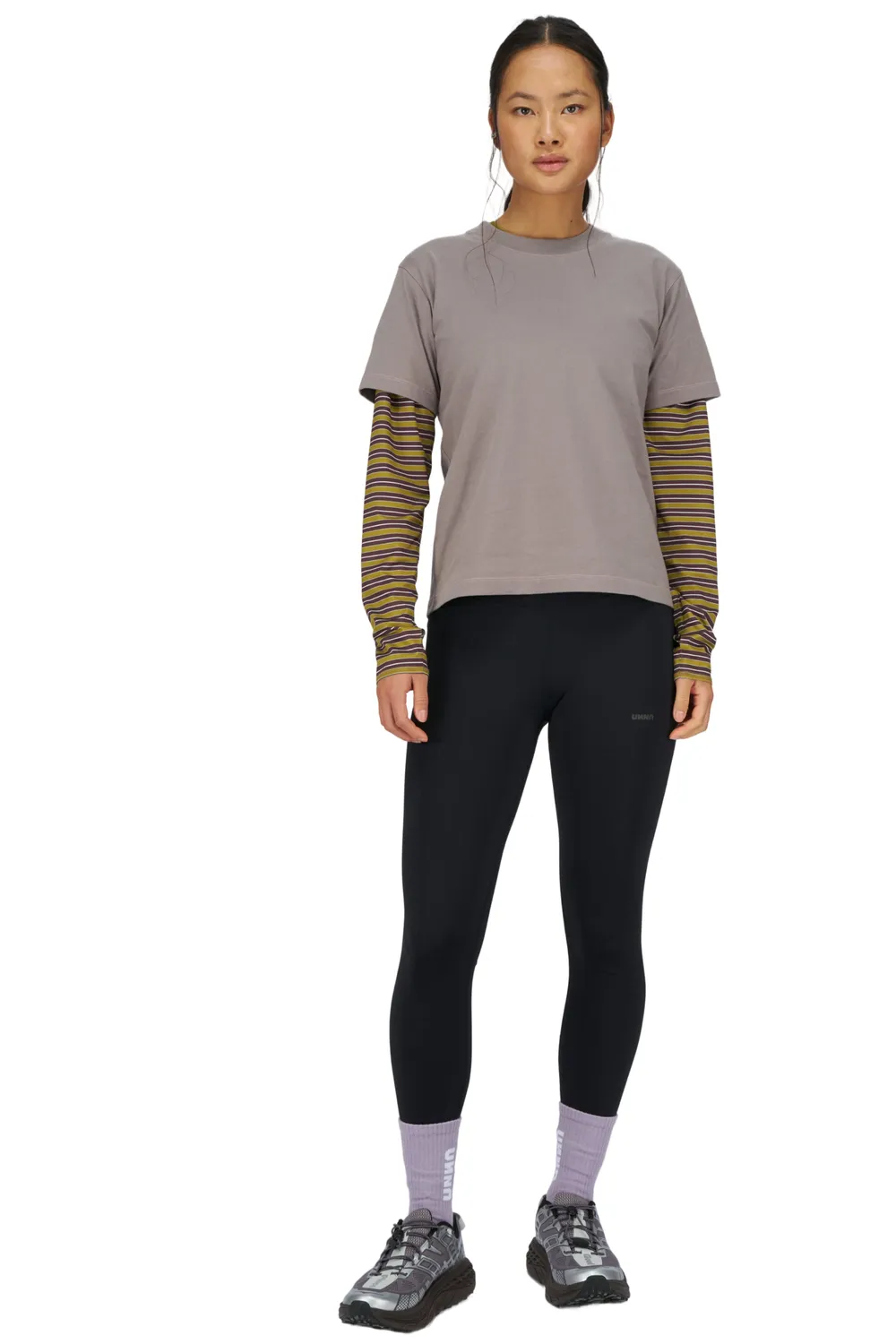 UNNA Jogging 4 Fun Tee W T-Shirt Steel Grey