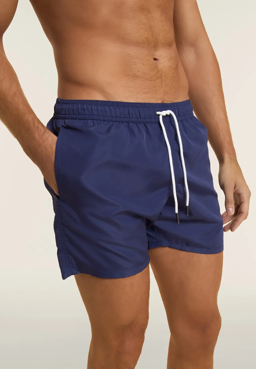 Freddy Badehose Herren Bermuda Navy mit Taschen