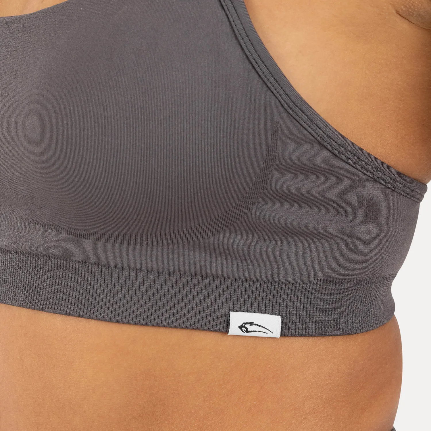 Smilodox Timea Sport BH Damen Schwarz hoher Halt