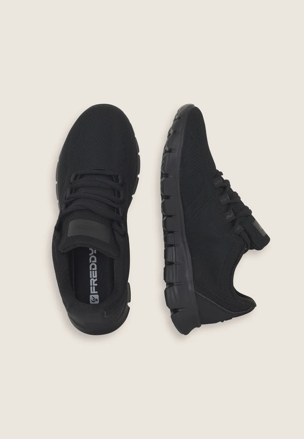Freddy Sneaker Weiß Stoff Memory Foam