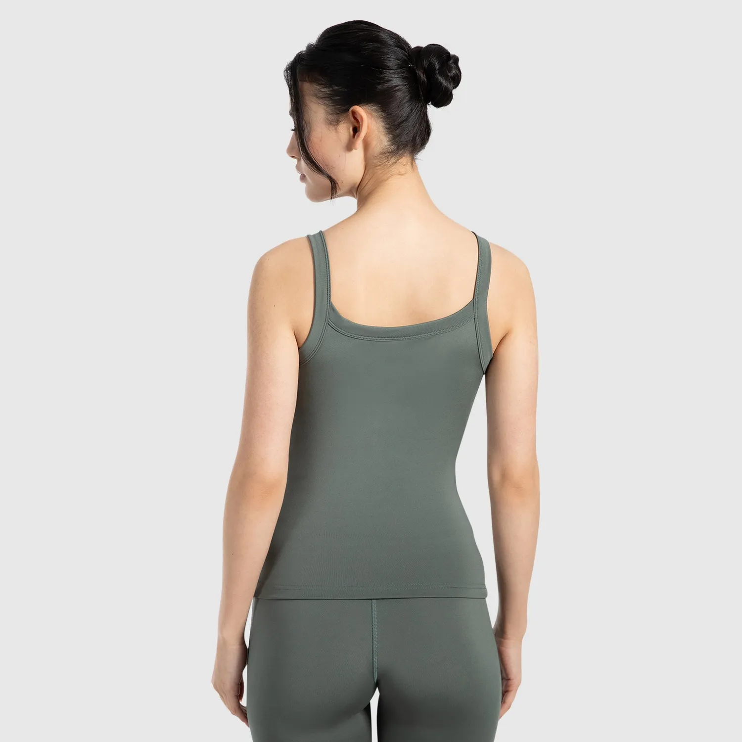 Smilodox Missie Tanktop Damen Schwarz Slim Fit