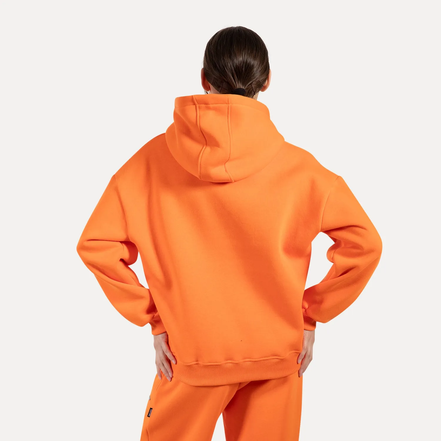 Smilodox Lyanna Hoodie Damen Creme Oversize warm