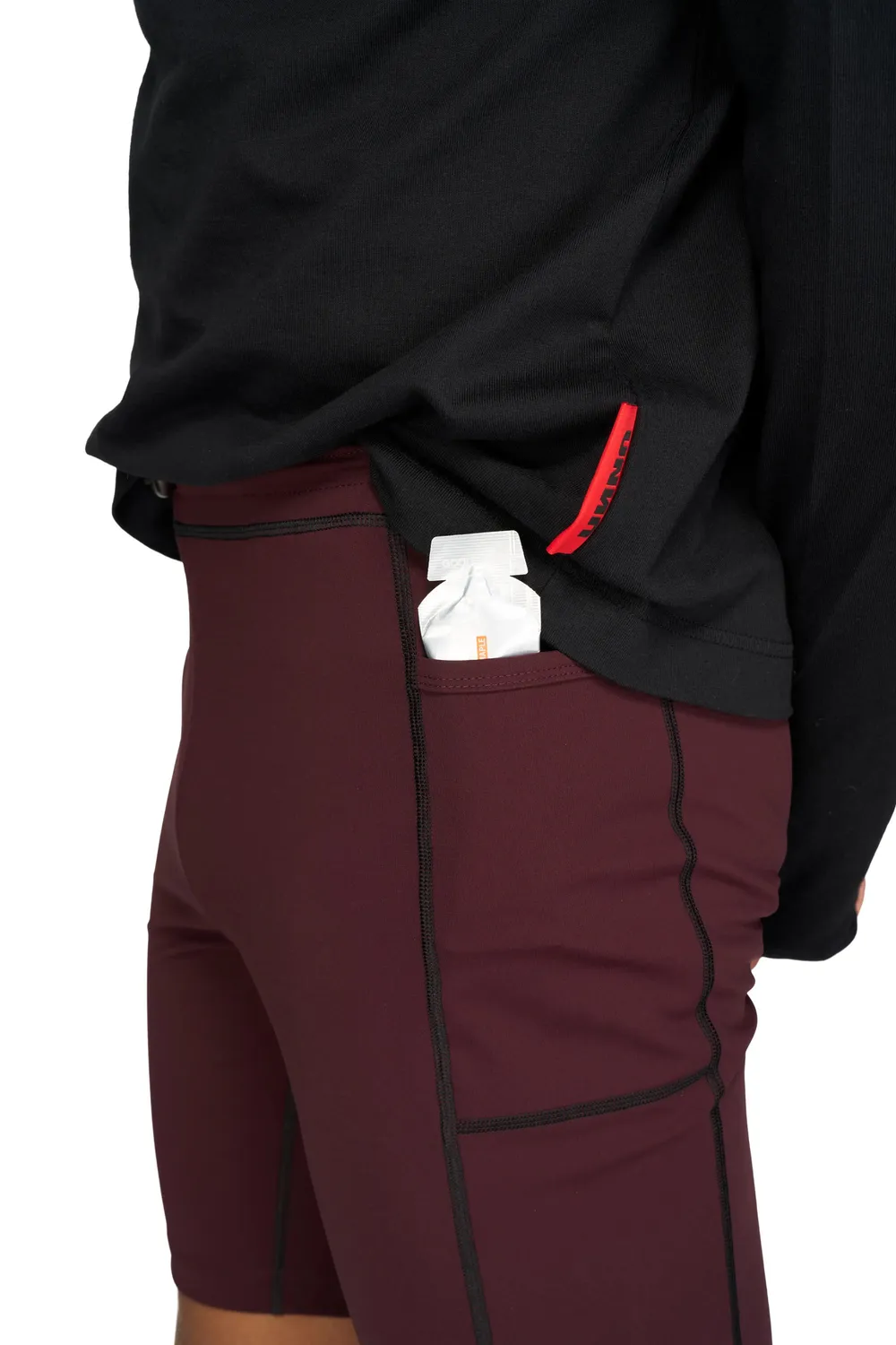 UNNA Boost Half Tights Herren Merlot Laufshorts