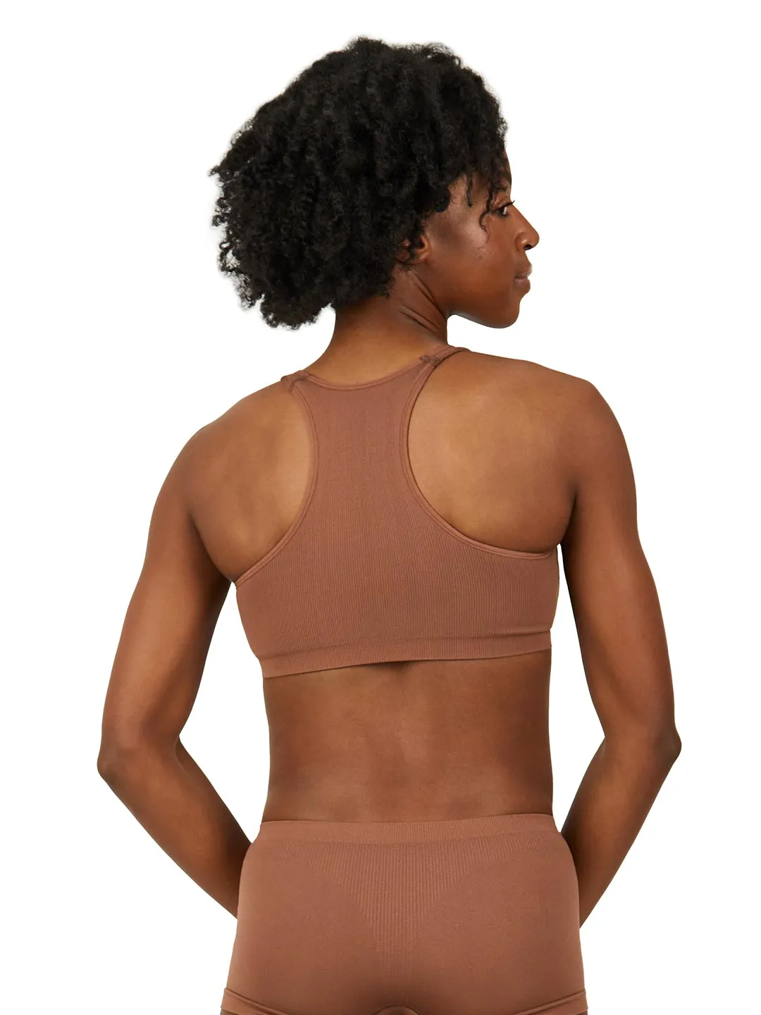 Capezio Classics 3760W Sport-BH Nude Nahtlos Racerback