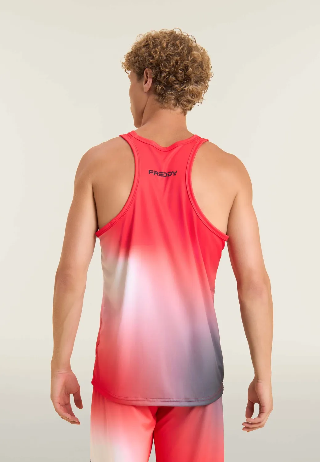 Freddy Beach Volley Tanktop Herren Rosso atmungsaktiv