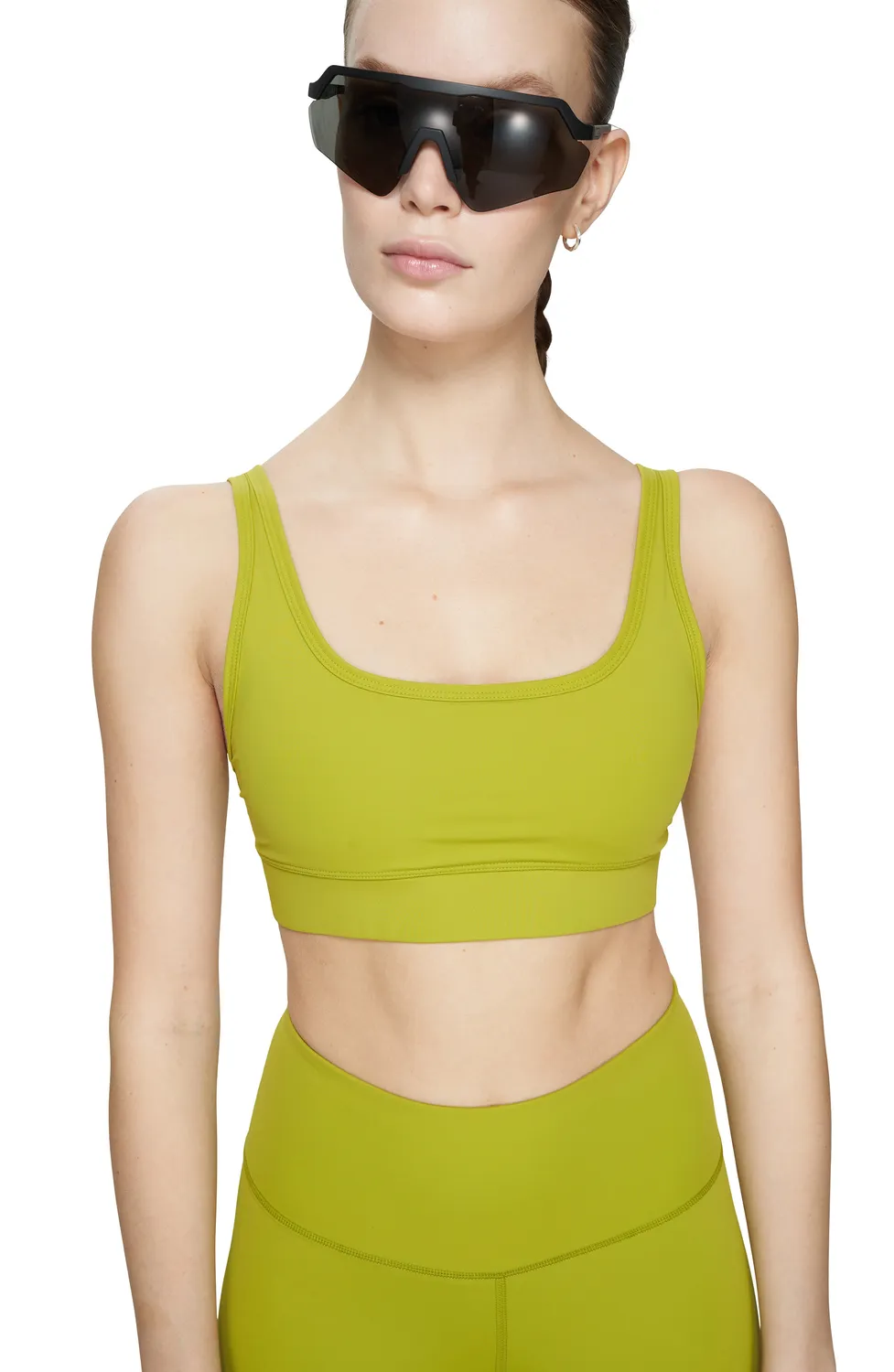 UNNA Good Place Bra Sport-BH Golden Green mittlerer Halt