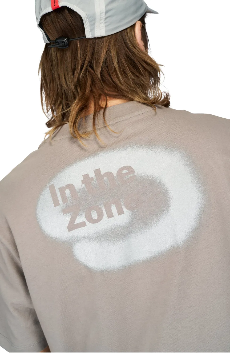 UNNA In The Zone Tee T-Shirt Fog Grey Bio-Baumwolle