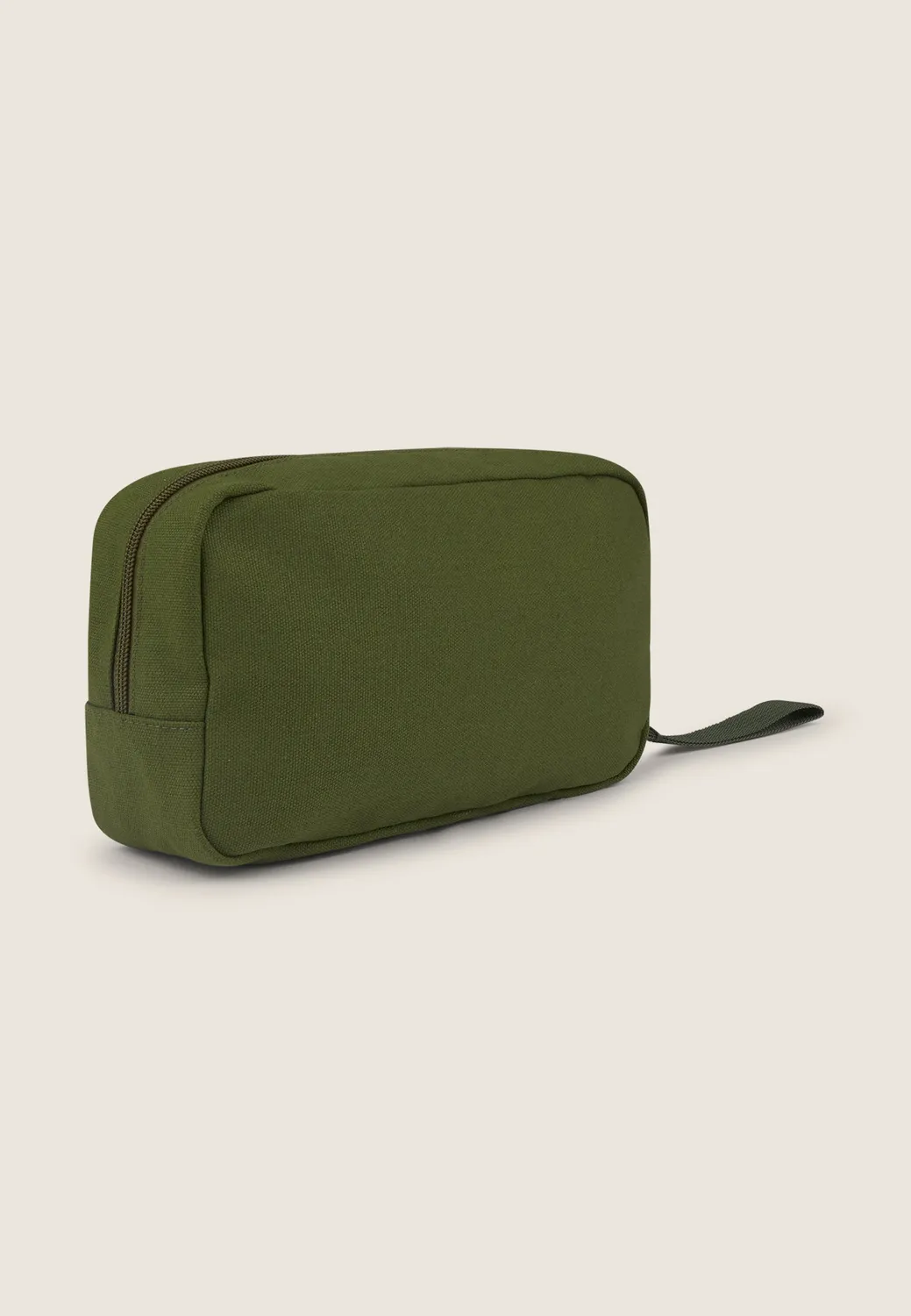 Freddy Canvas Kosmetiktasche uni schwarz