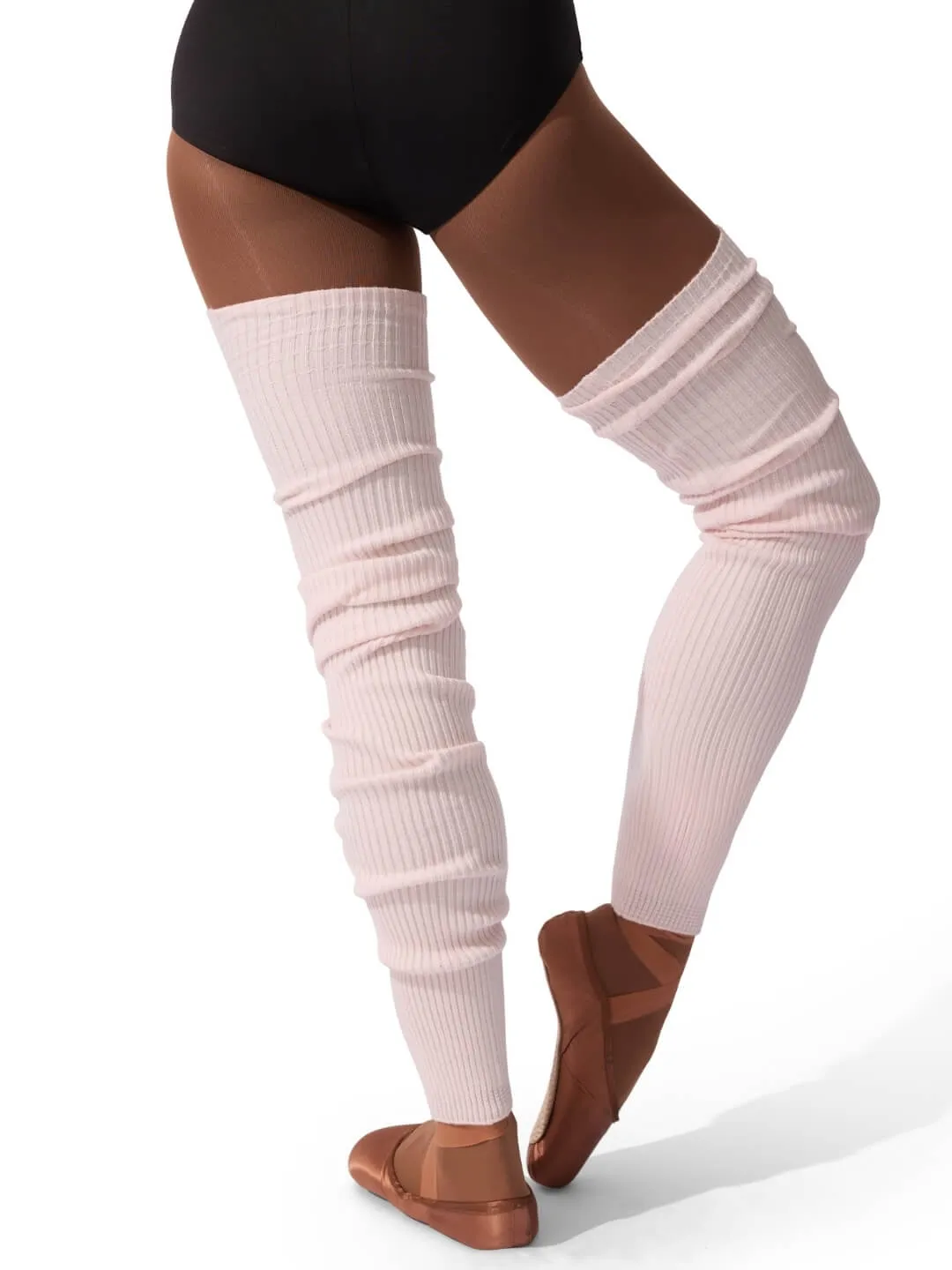 Capezio Class CK10953W Legwarmer 91 cm Schwarz Strick