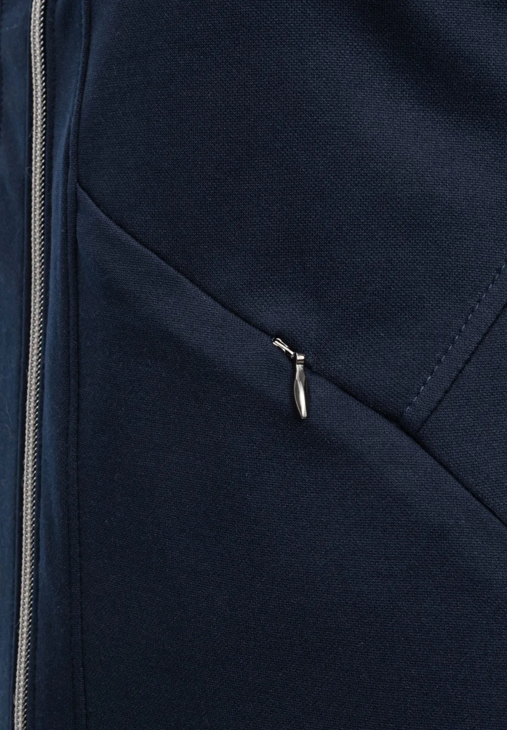 LPO Jennifer 2 Weste Damen dunkelblau Baumwolle