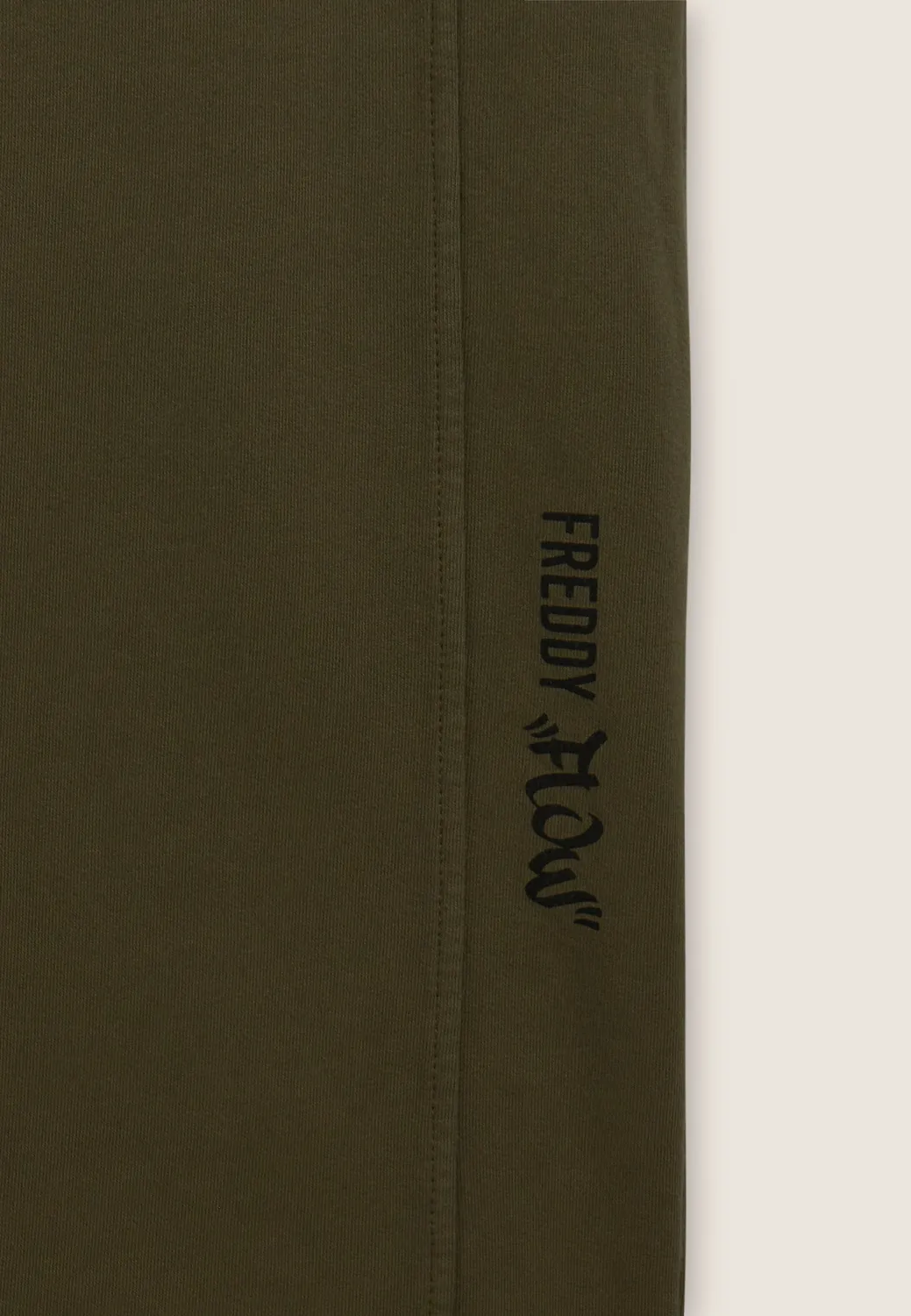 Freddy Flow Wide Leg Sweathose Gray Asphalt blickdicht