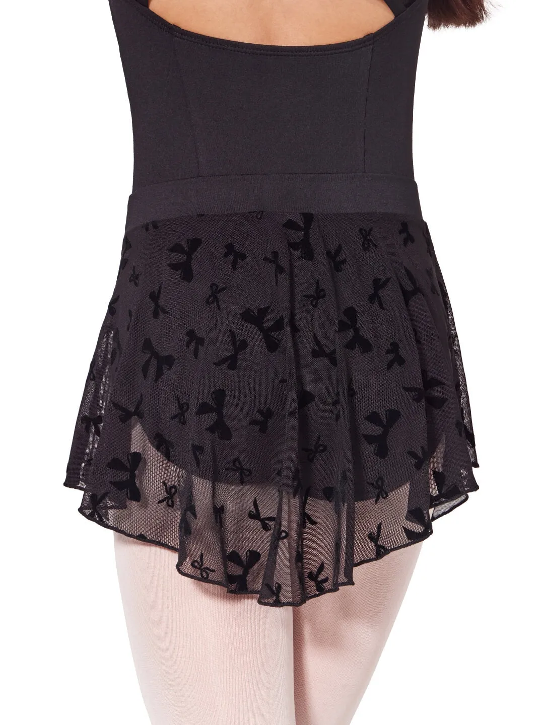 Capezio Take a Bow Charm Ballettrock Kinder Schwarz
