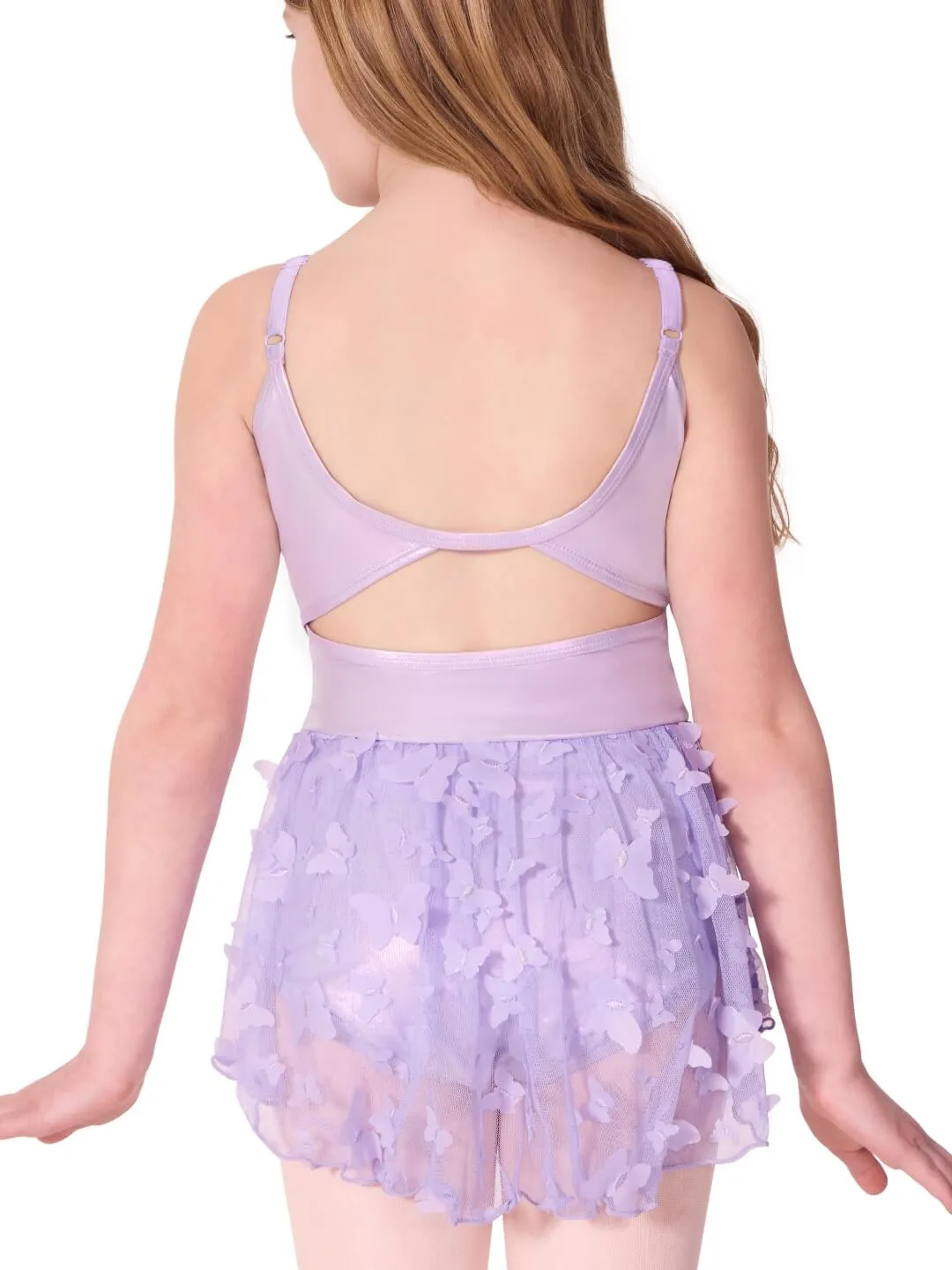 Capezio Flutter Swallowtail Tanzkleid Schwarz Kind