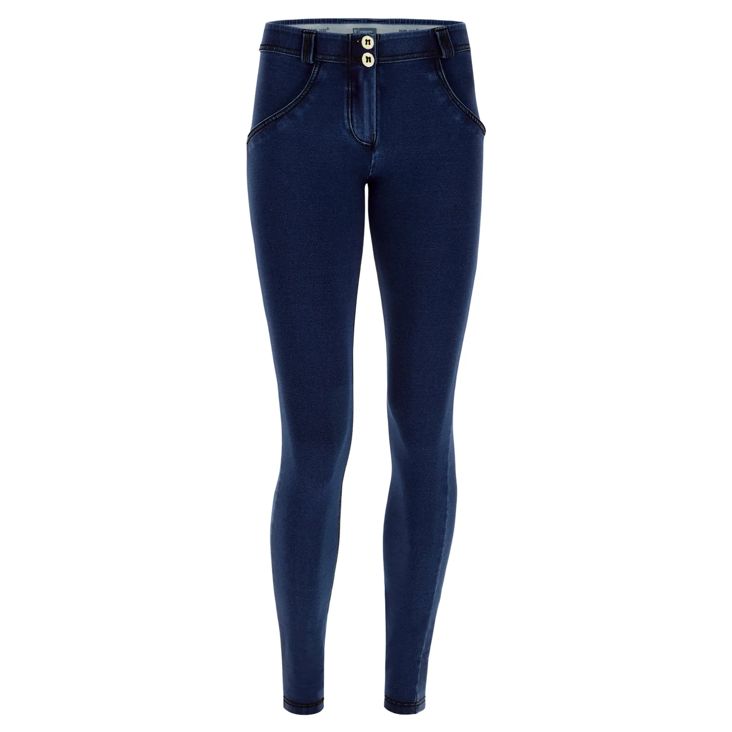 Freddy WR.UP Jeggings Low Waist Bio-Denim Dunkelblau