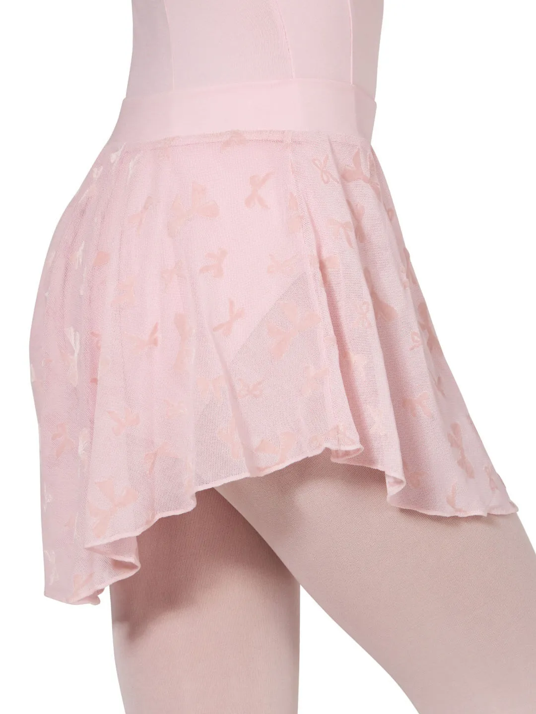 Capezio Take a Bow Charm Ballettrock Kinder Schwarz