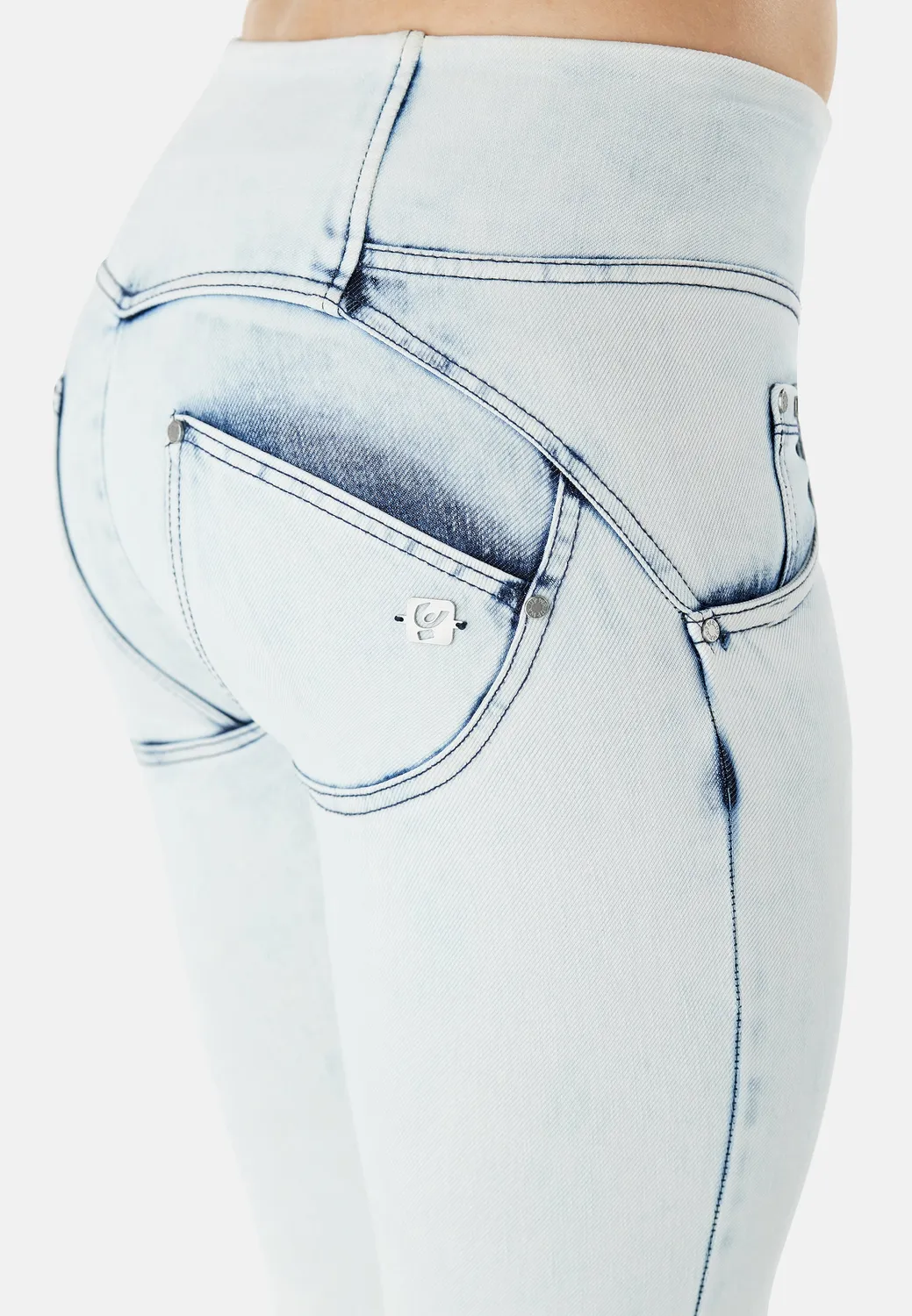 Freddy WR.UP Jeans 7/8 Superskinny Bleached J93N