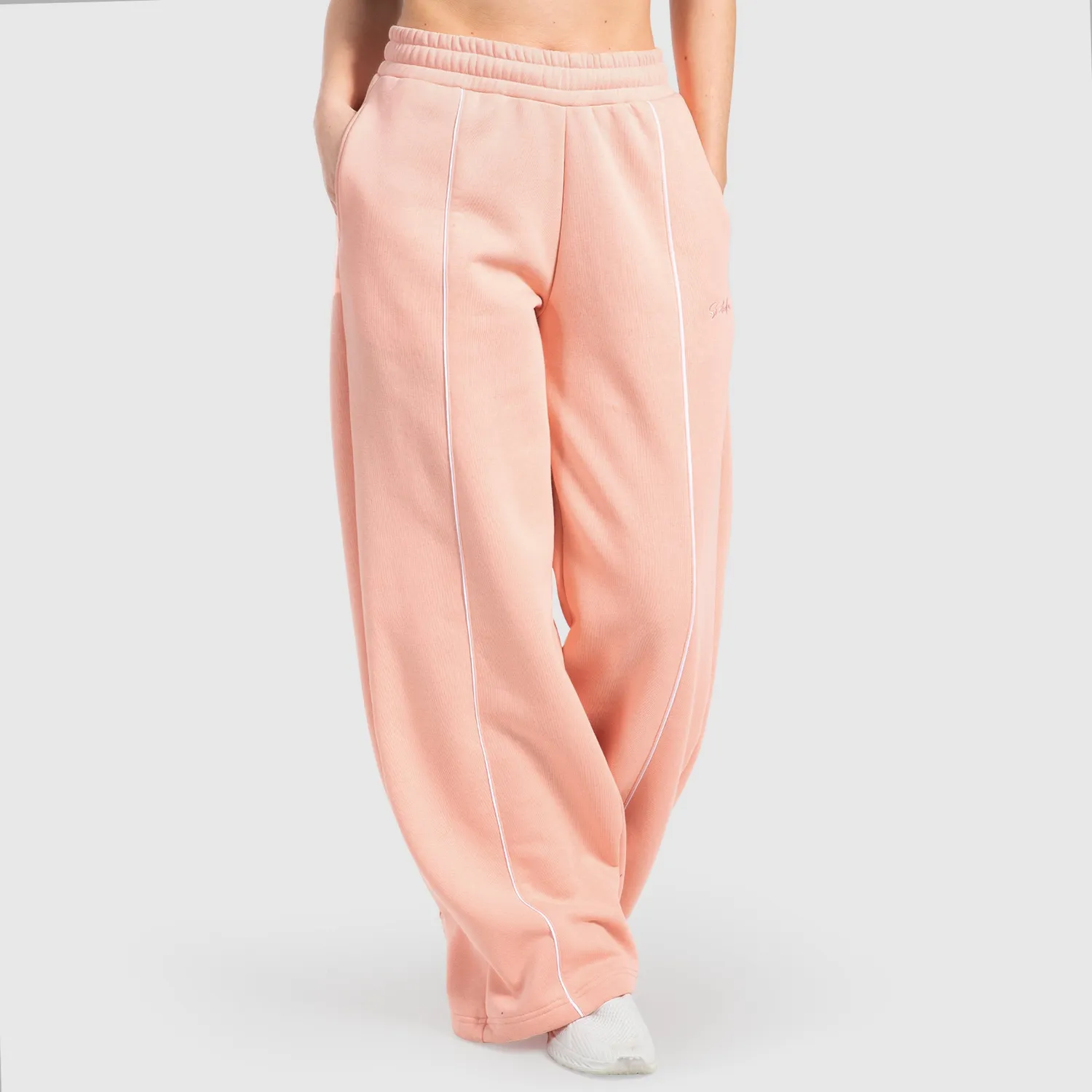 Smilodox Siara Jogginghose Schwarz Oversize-Fit