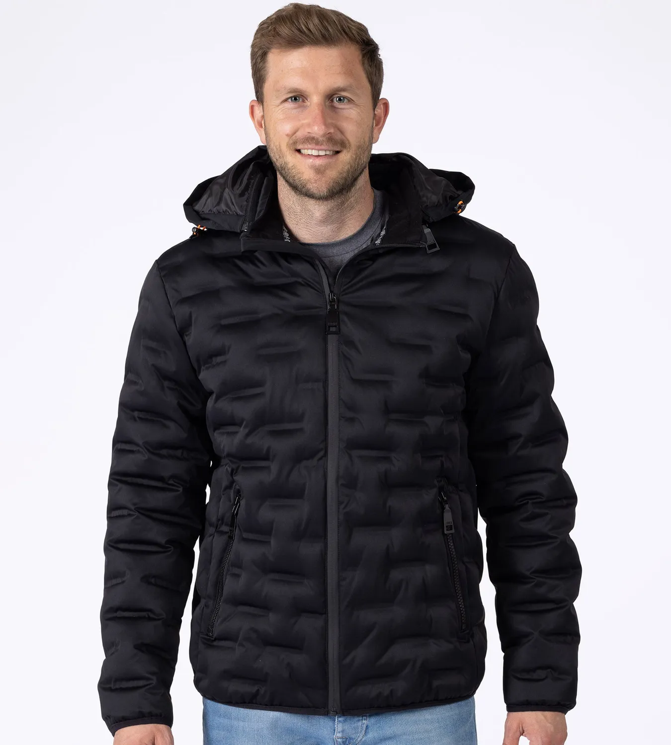 LPO Marcin 2 Steppjacke Herren schwarz wattiert