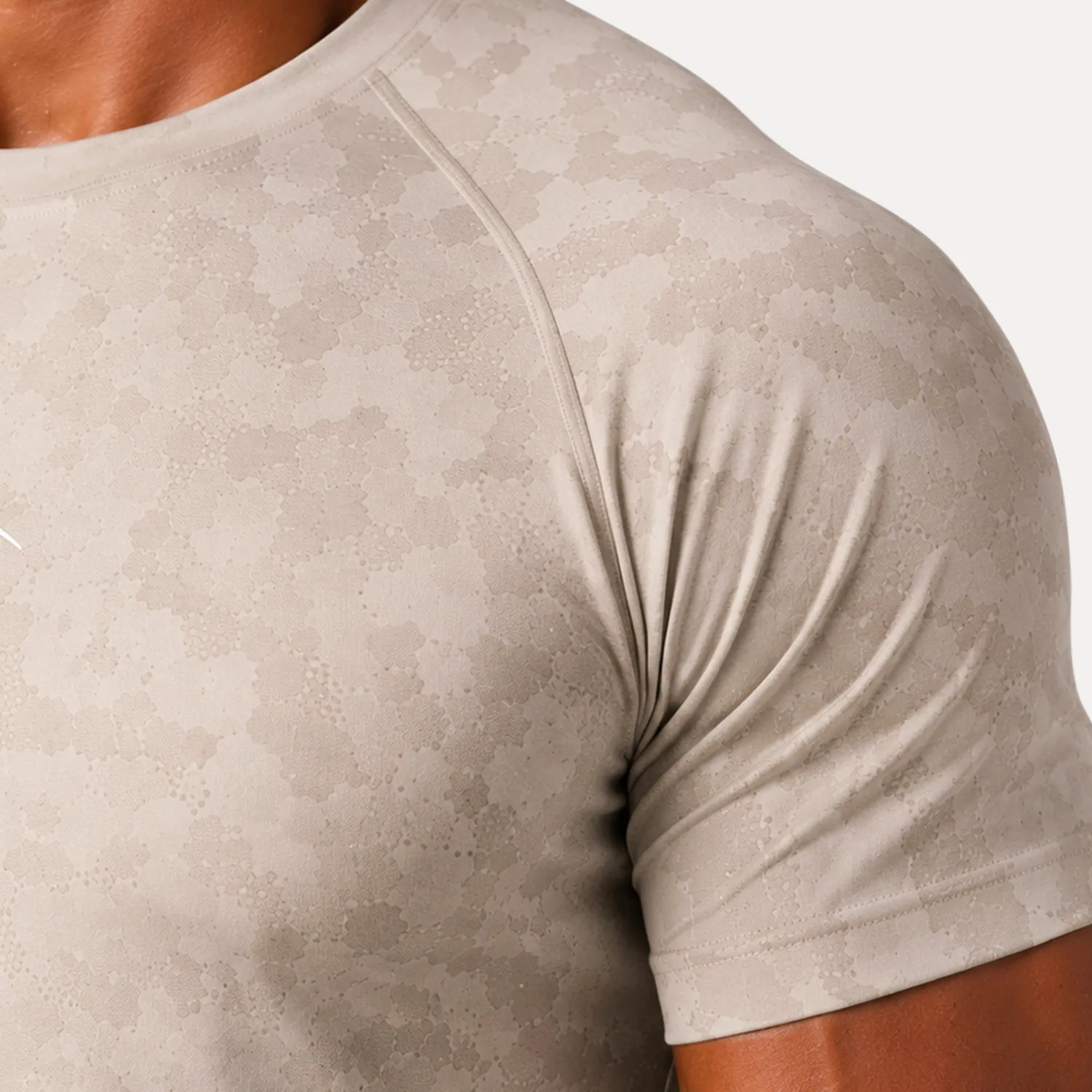 Smilodox Varek T-Shirt Herren Camo Shaped Fit