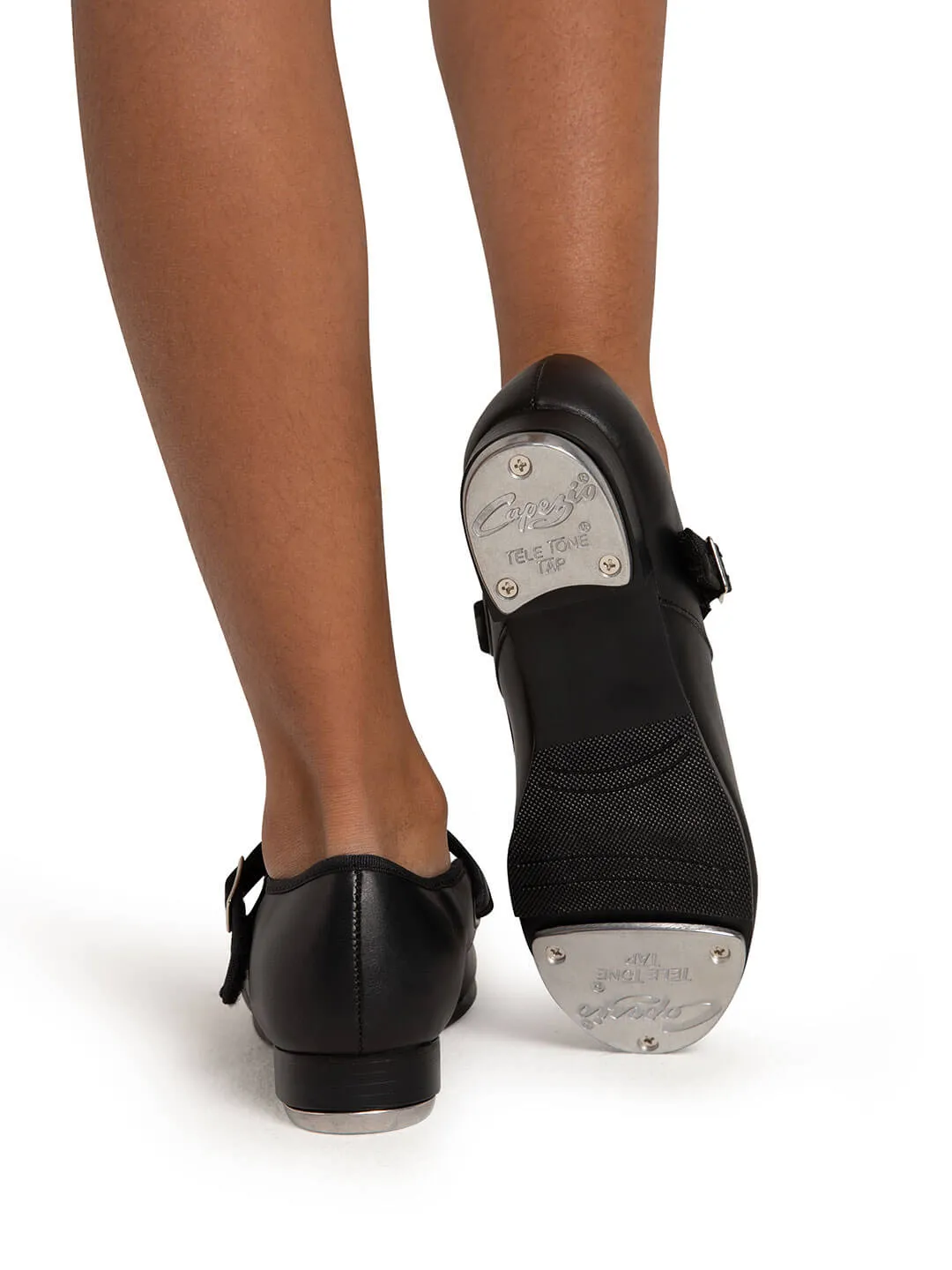 Capezio Terra V720C Steppschuhe Kinder Schwarz Klett