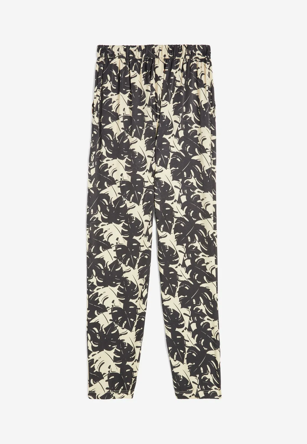 Freddy Tropical Satin Damenhose Schwarz FLO64