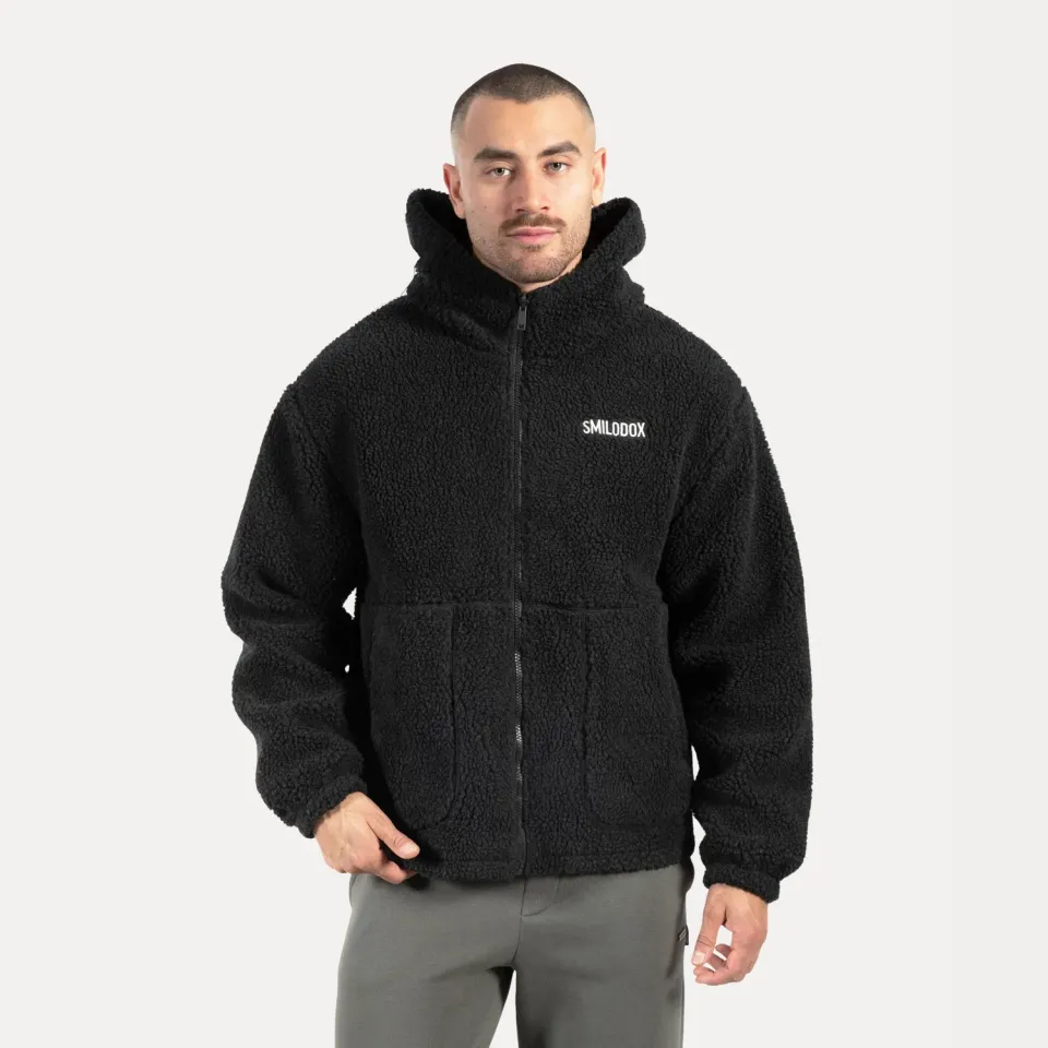 Smilodox Elior Teddy Wendejacke Beige 2-in-1