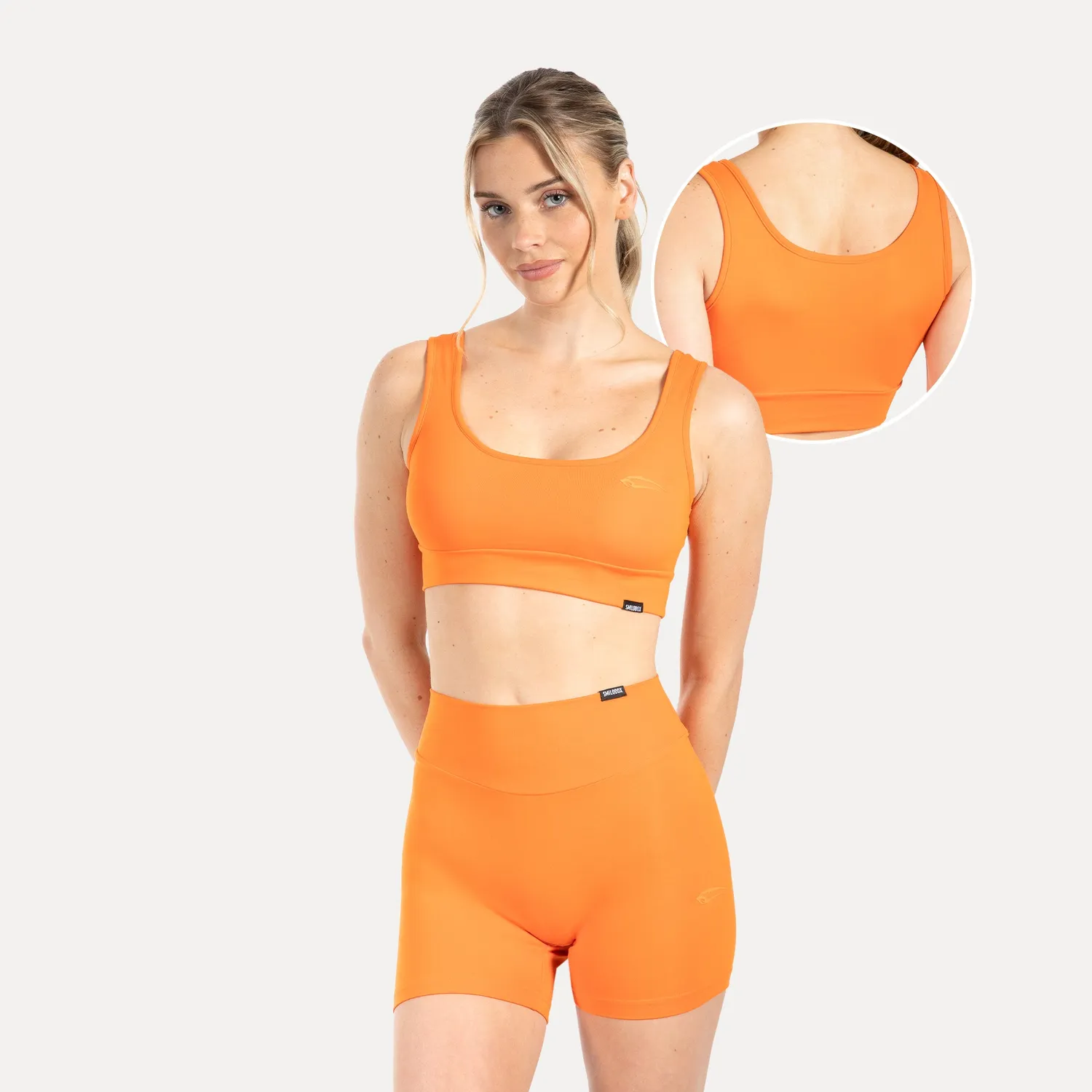 Smilodox Sorea Adelynn Sport BH Damen Schwarz Halt