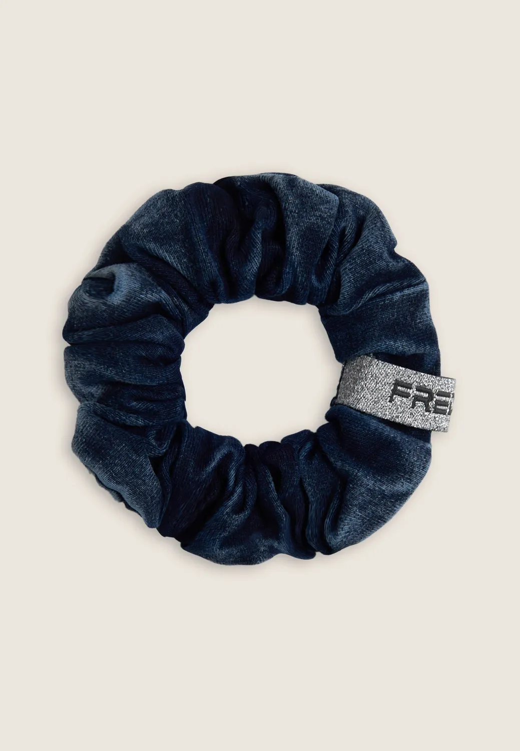 Freddy Scrunchie Haargummi Denim Used dunkelblau Einheitsgröße