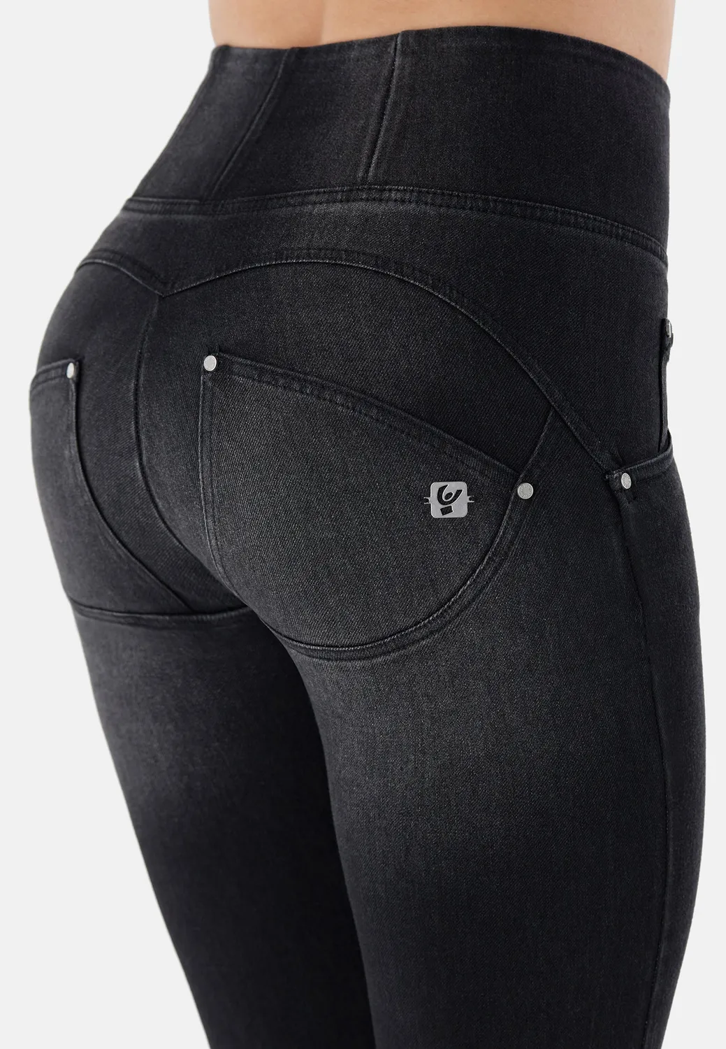 Freddy WR.UP Jeans Superskinny High Waist Schwarz XS